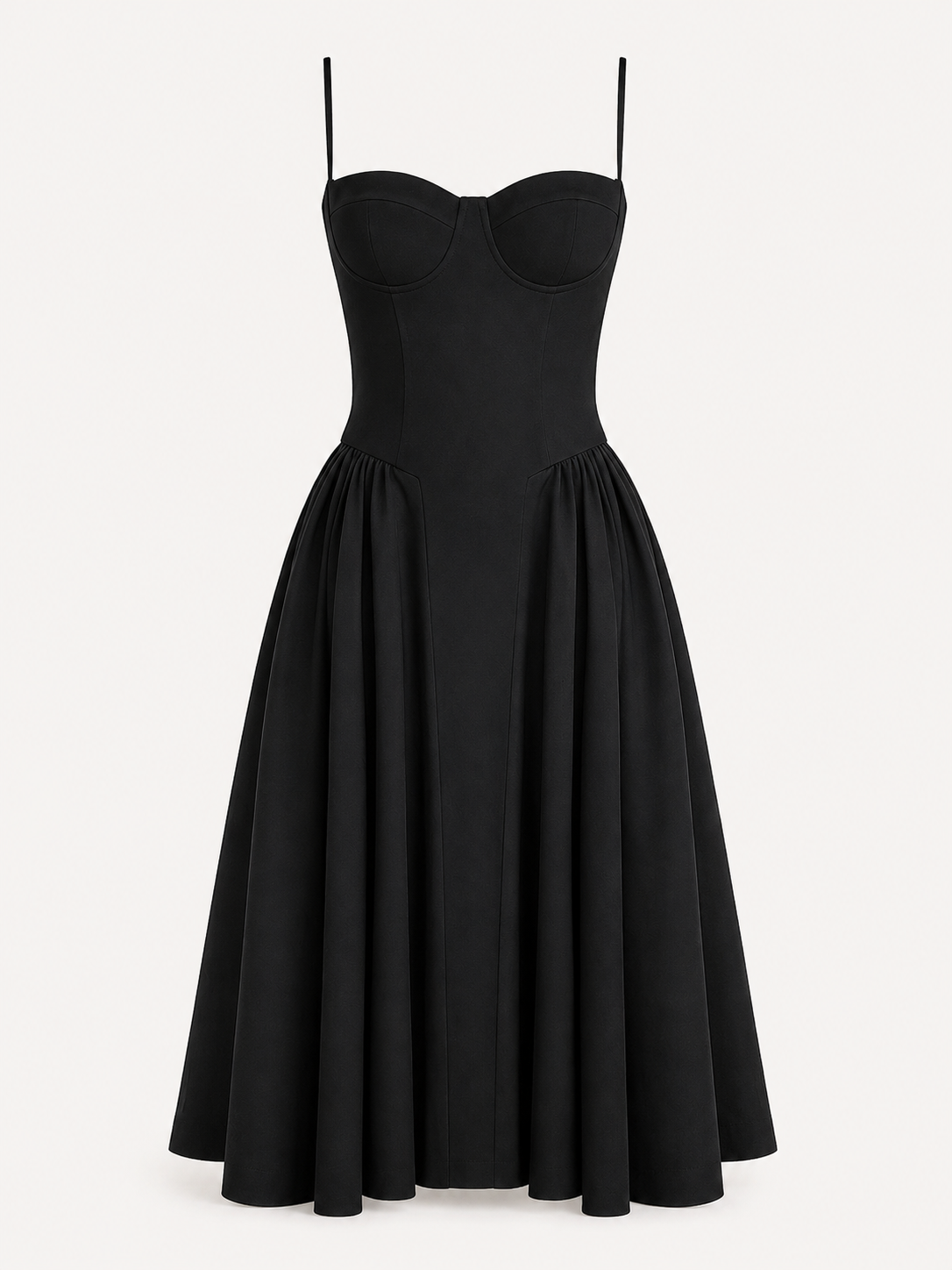 Lisa Korsett-Midikleid