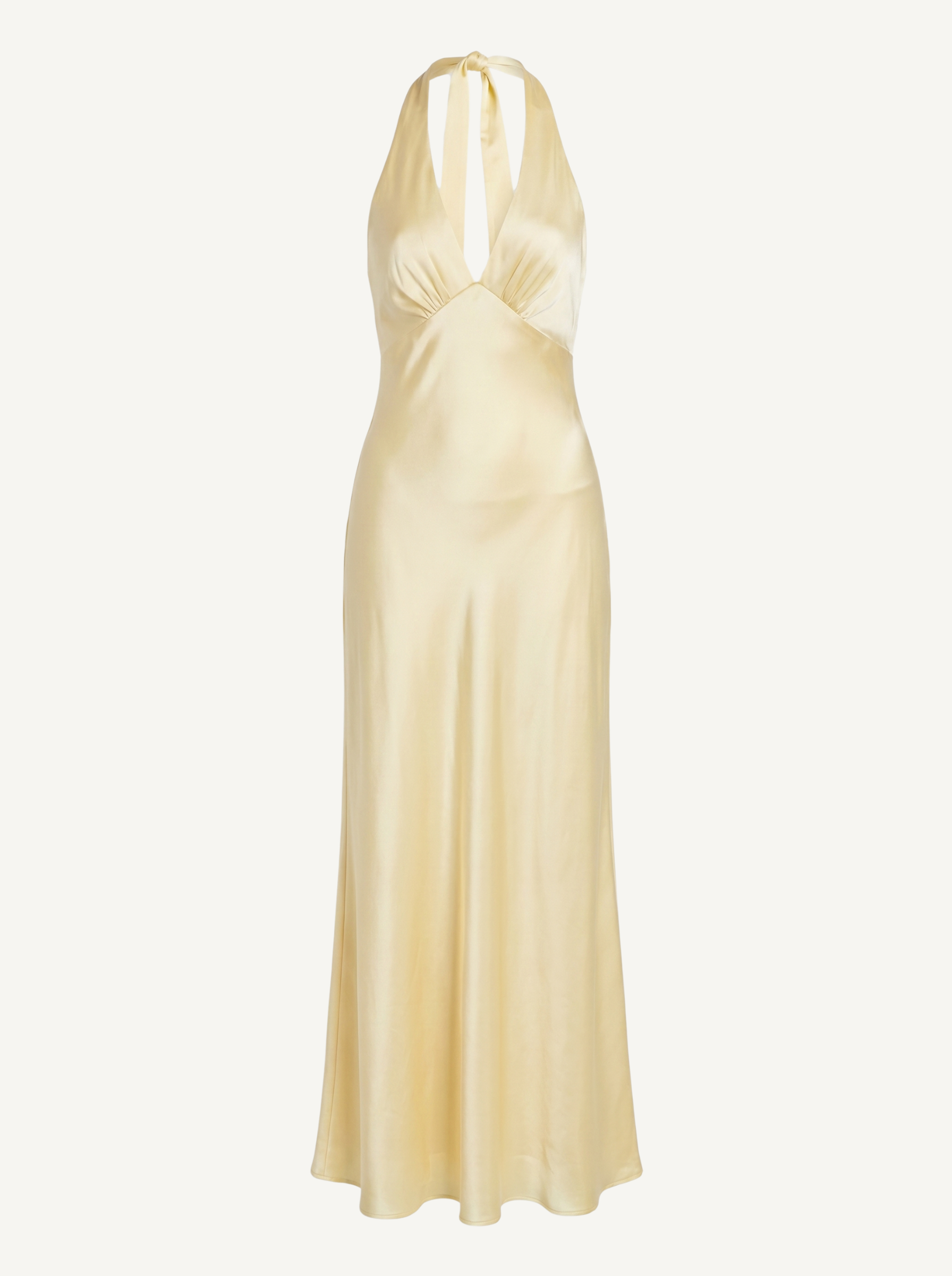 Essie Maxikleid Neckholder mit V-Ausschnitt