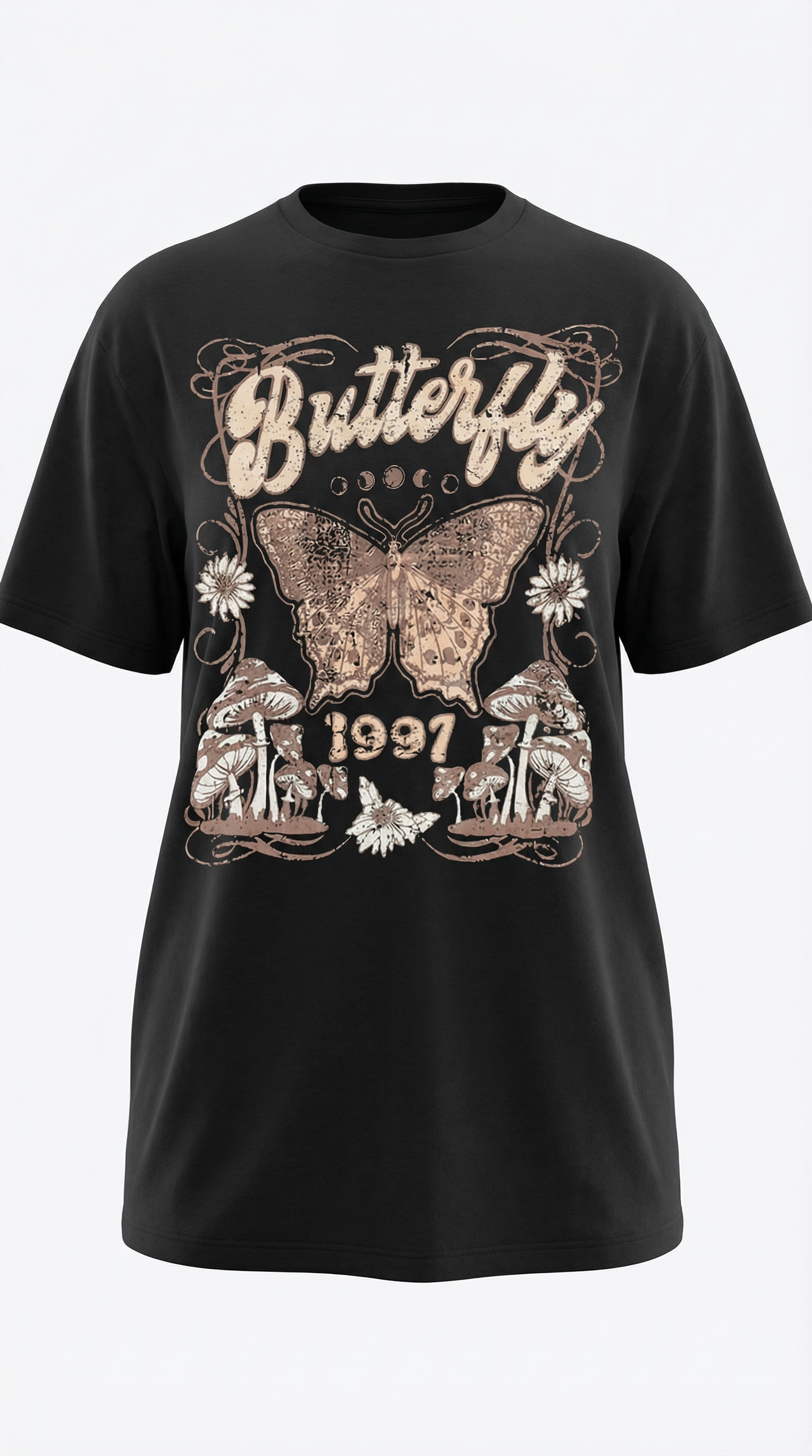 Justine Oversize-Grafik-T-Shirt