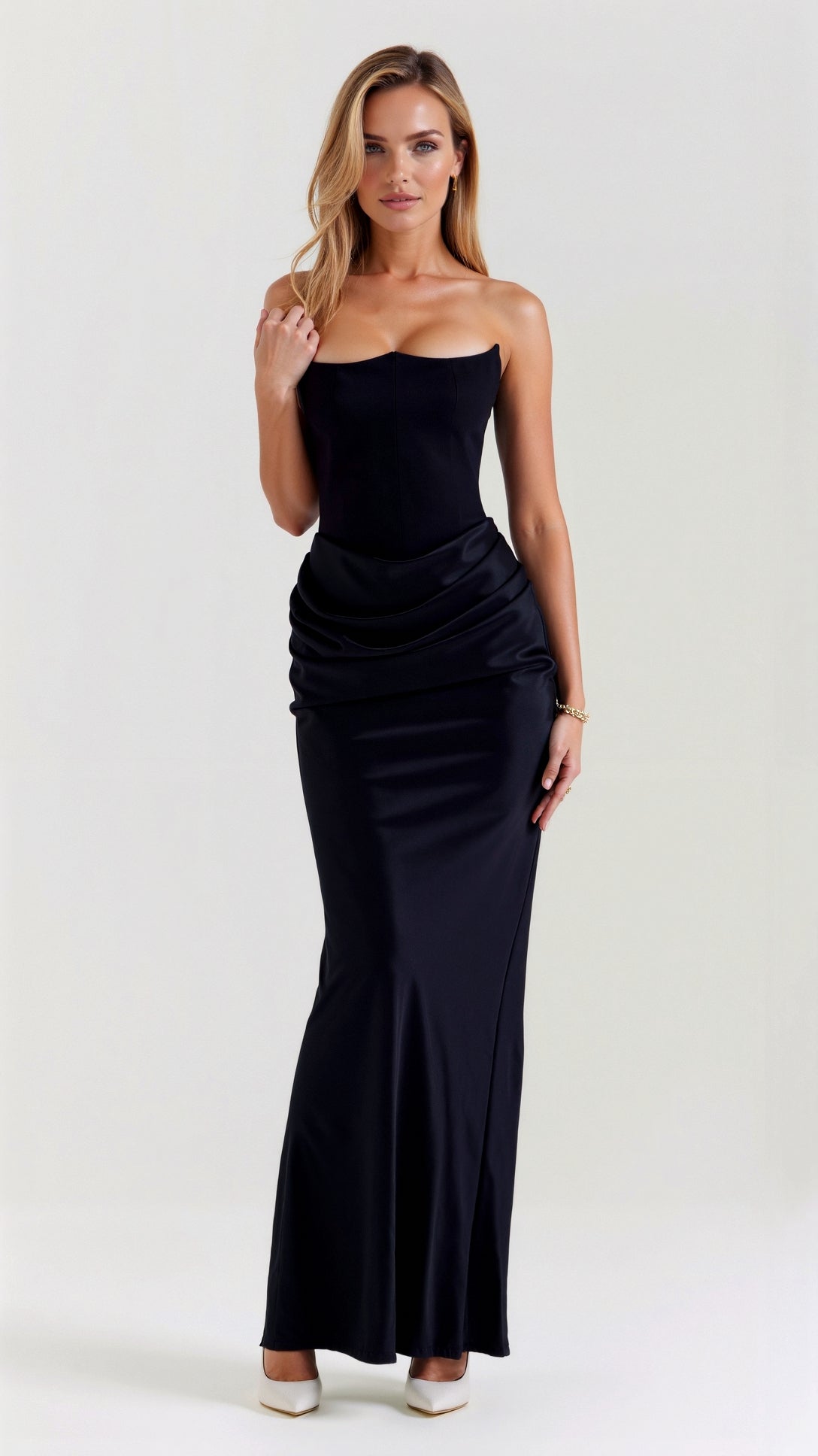Fiorella Korsett-Maxikleid