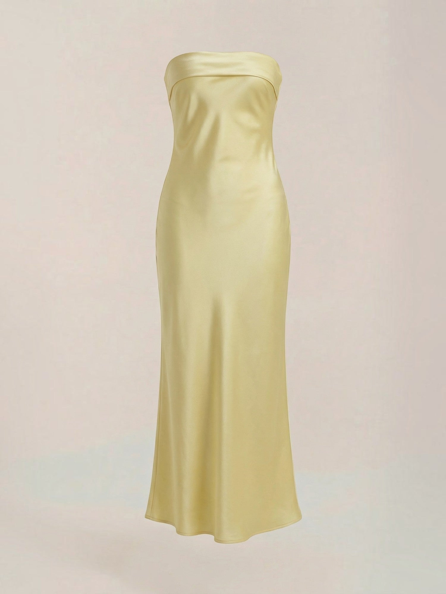 Elsa Schulterfreies Maxi-Abendkleid