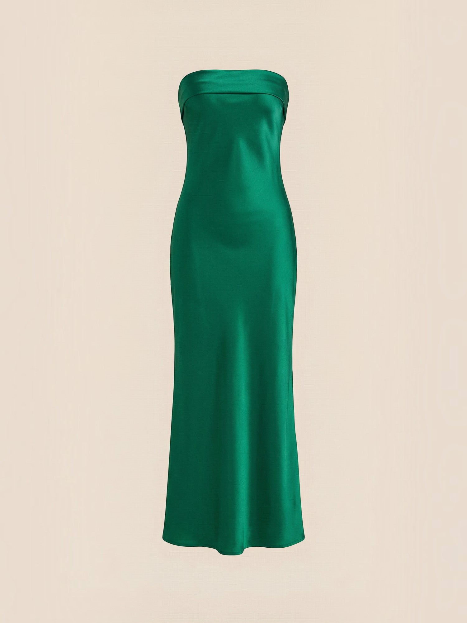 Elsa Schulterfreies Maxi-Abendkleid