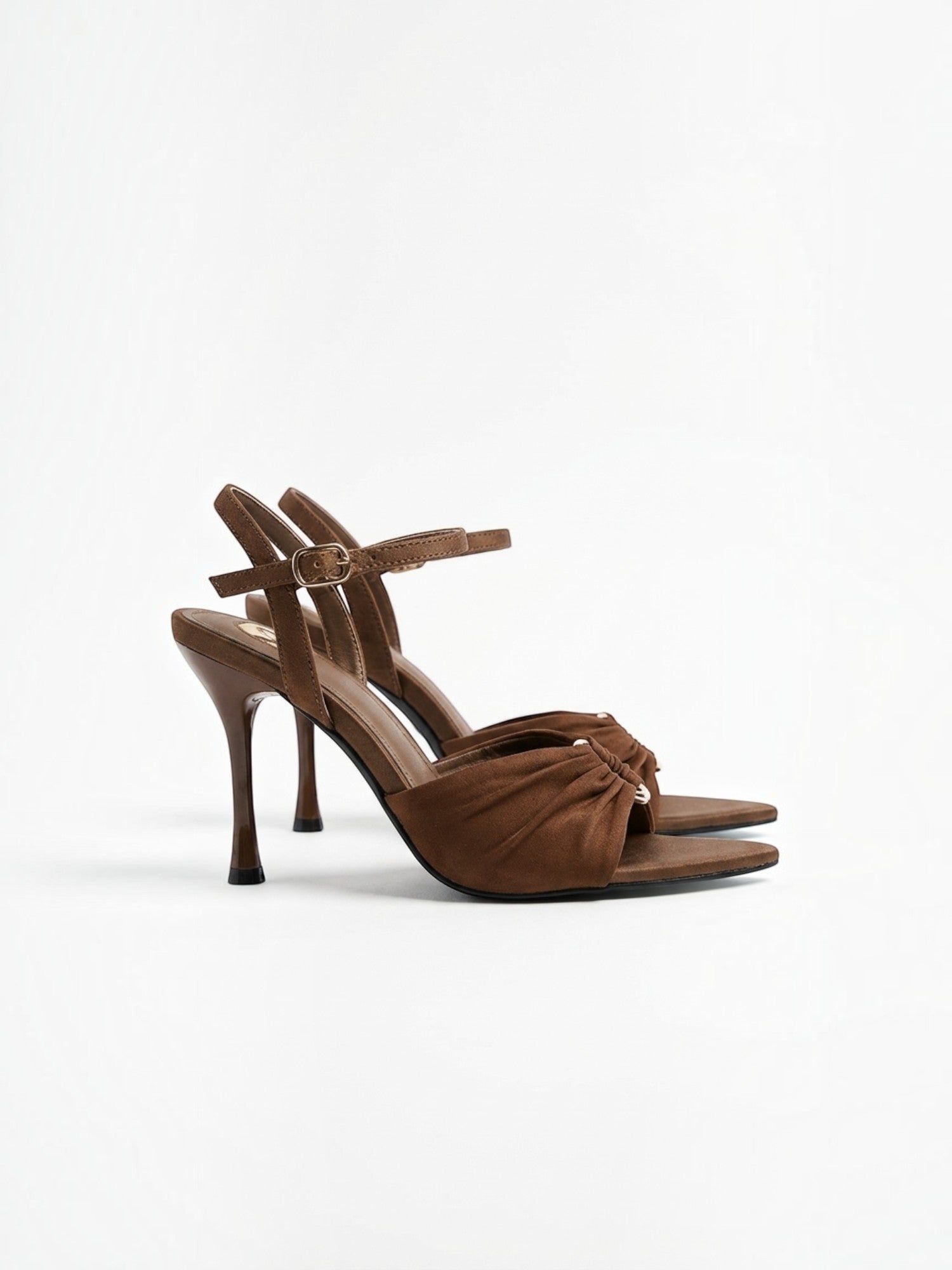 Sybilla Drapierte Absatzsandalen