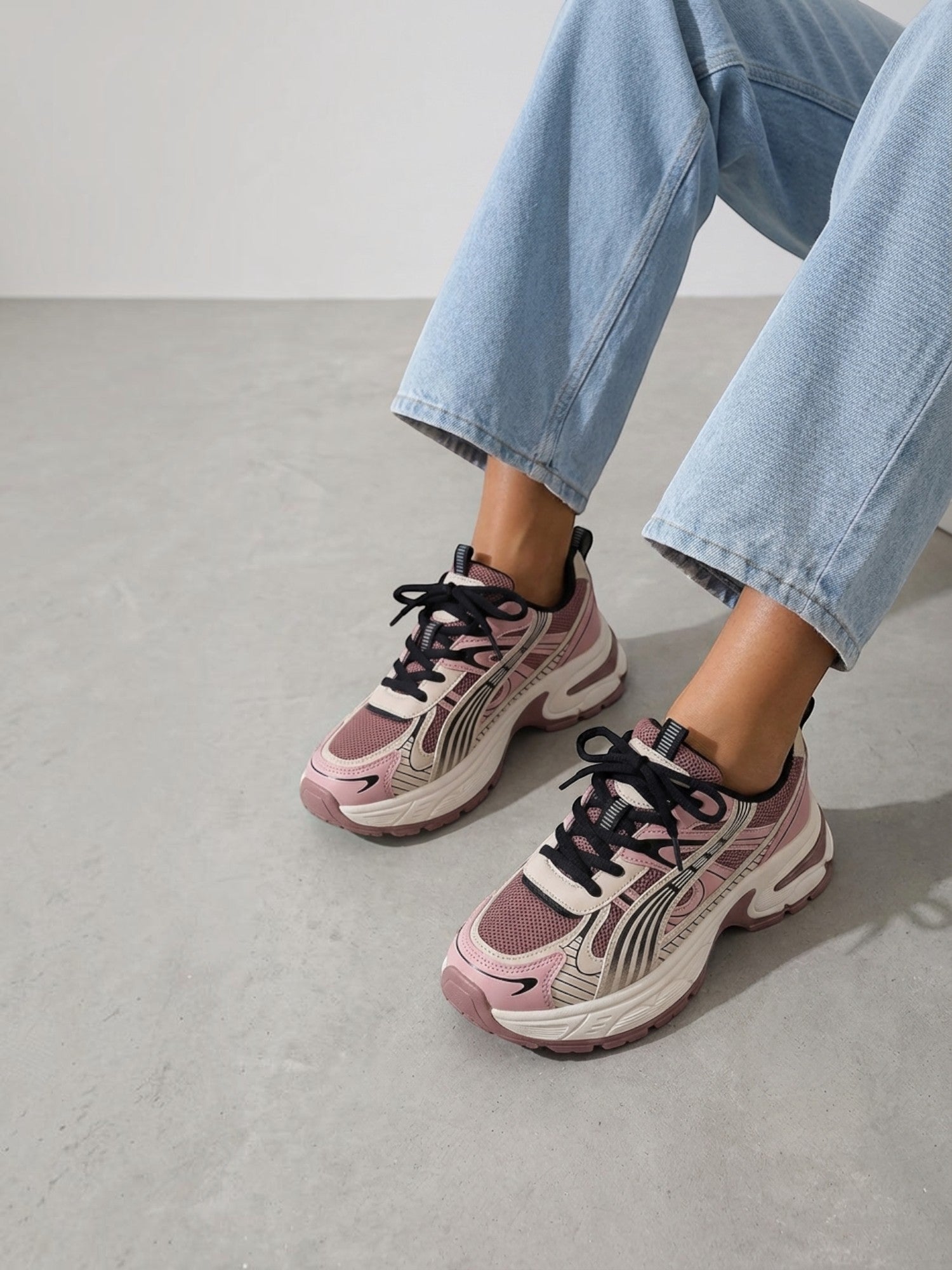 Vionelle Chunky Sneaker mit Plateausohle