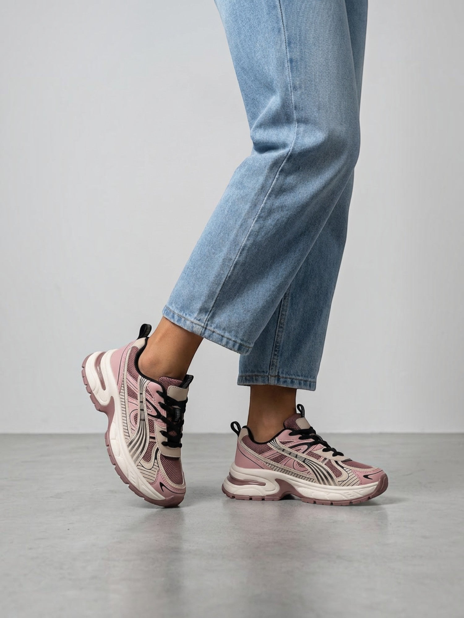 Vionelle Chunky Sneaker mit Plateausohle