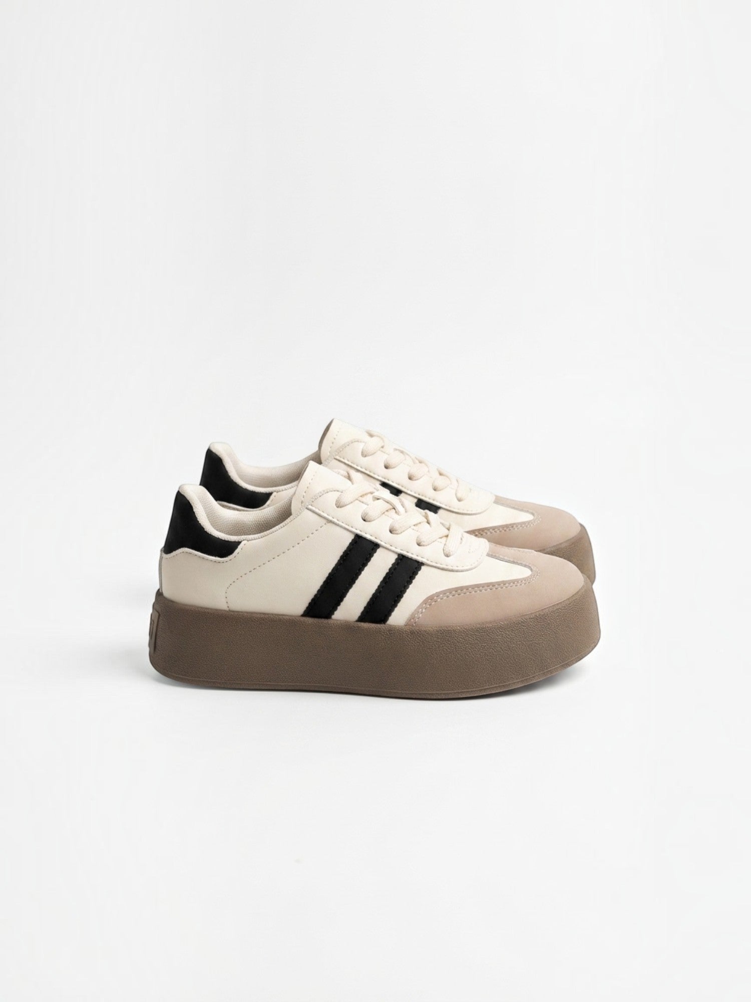 Iscella Plateau Sneaker mit Streifendetail