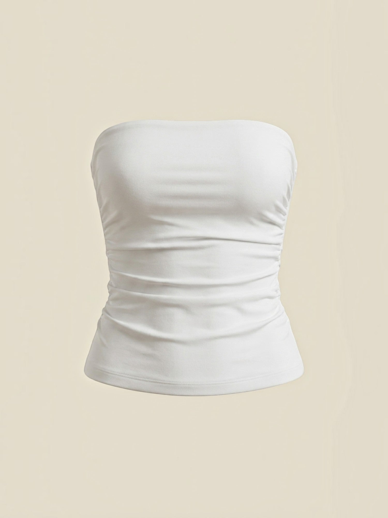 Guinevere Bandeau Top mit Raffung