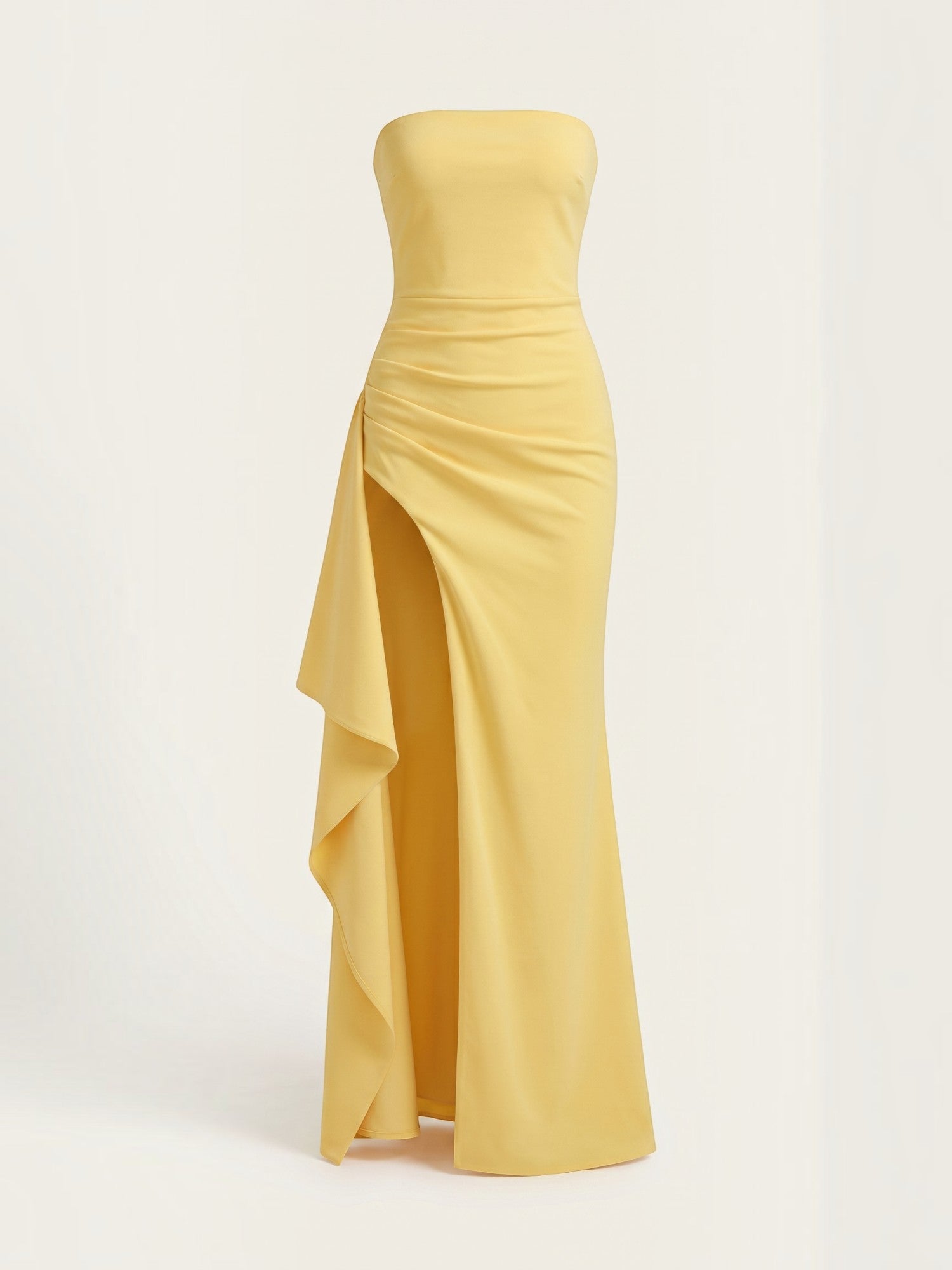 Sienna Maxi Abendkleid Bandeau mit Beinschlitz