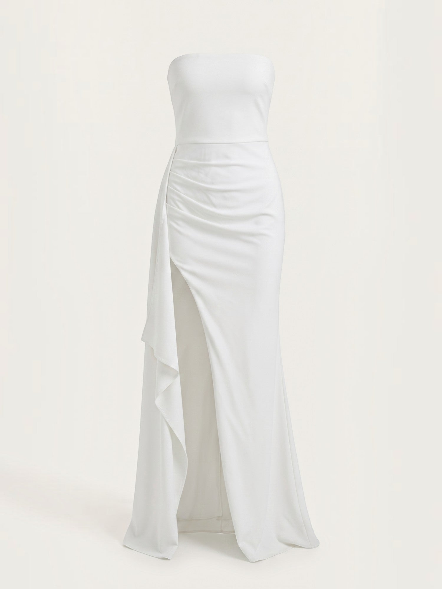 Sienna Maxi Abendkleid Bandeau mit Beinschlitz