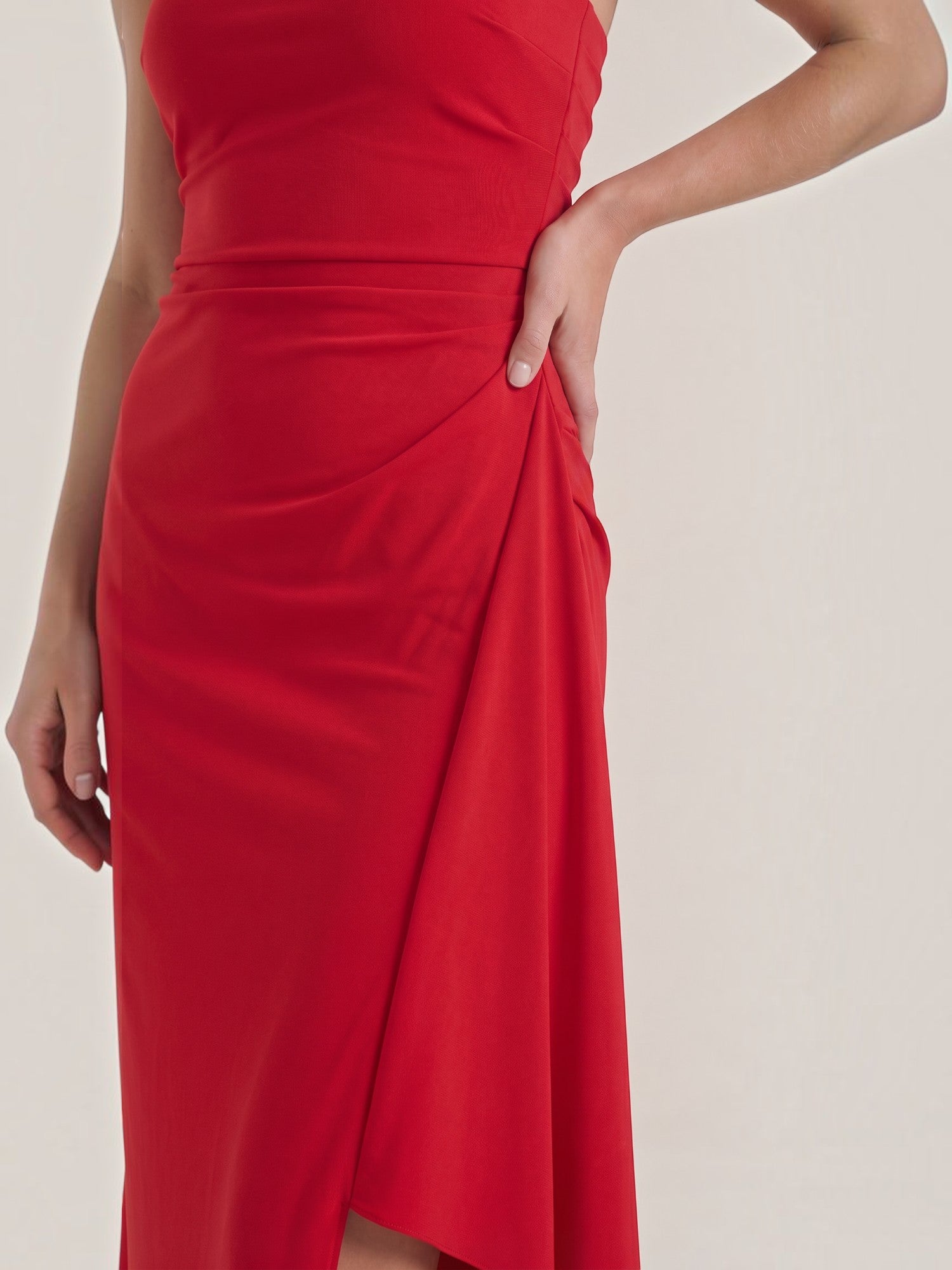 Sienna Maxi Abendkleid Bandeau mit Beinschlitz
