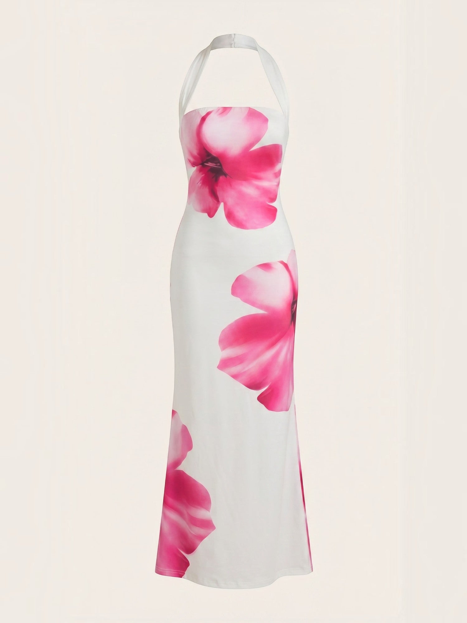 Remi Neckholder-Maxikleid mit Blumenprint