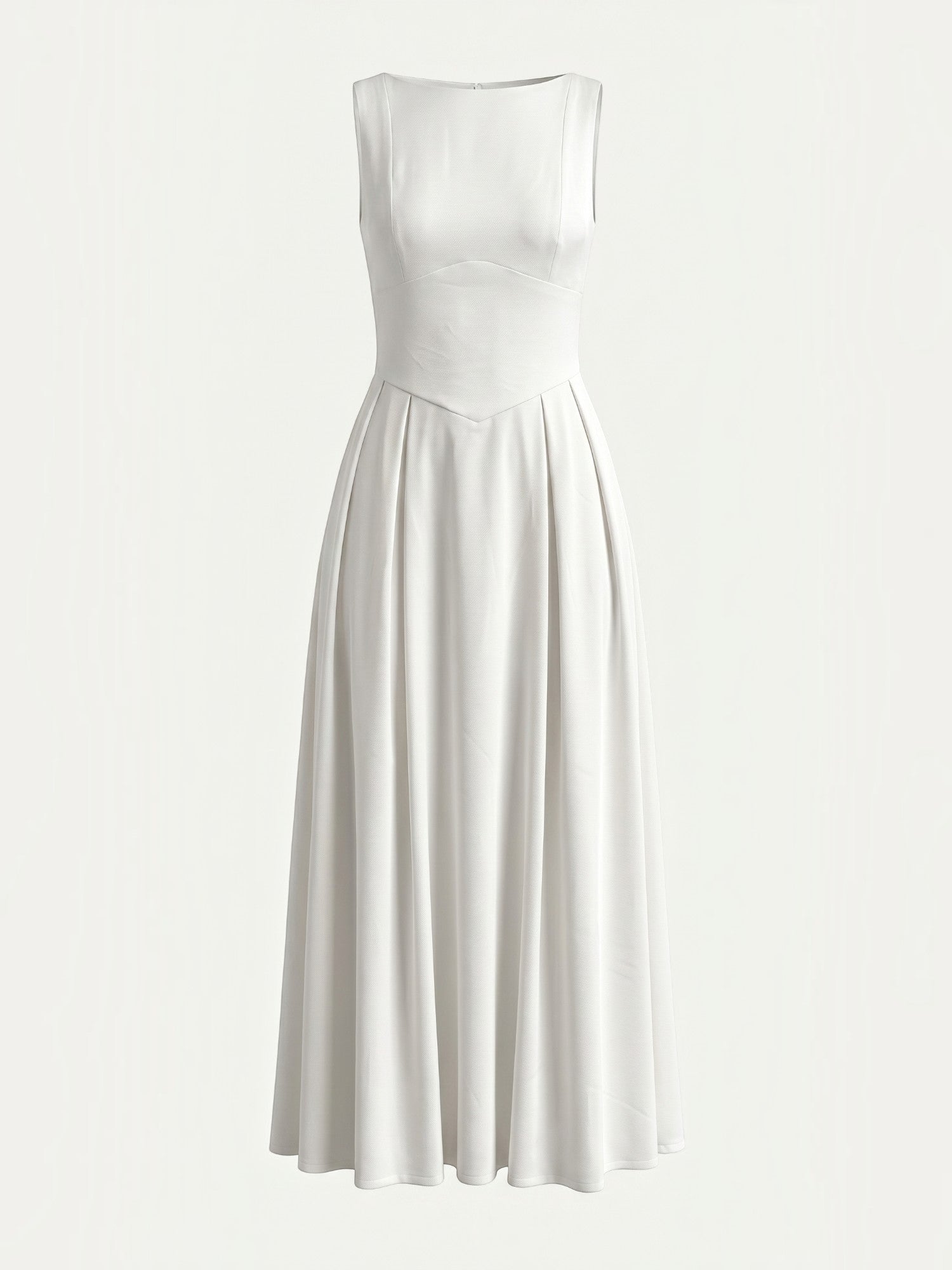 Shenna Ärmelloses Maxikleid mit ausgestelltem Rock