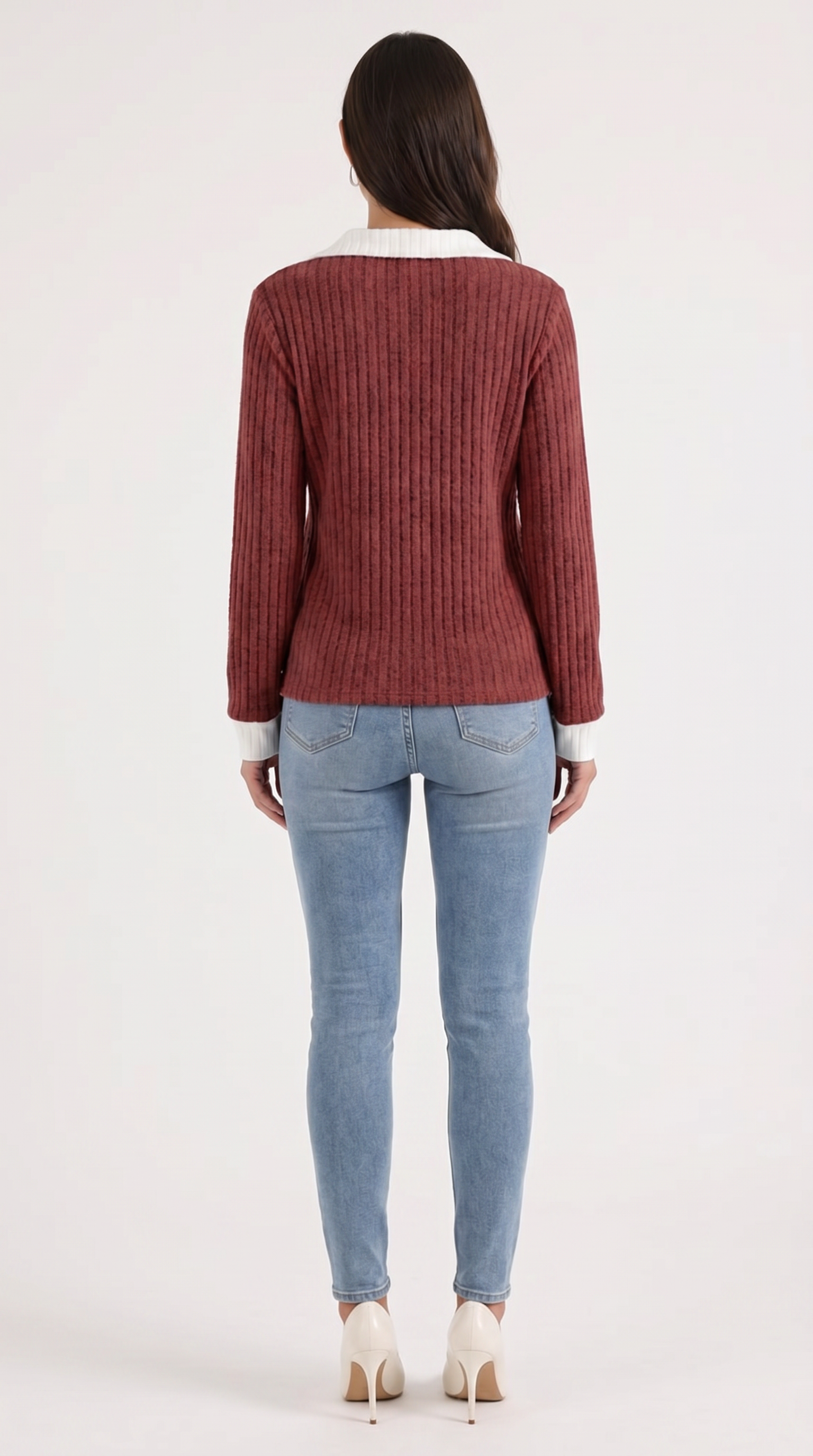 Althea Strickpullover mit V-Ausschnitt