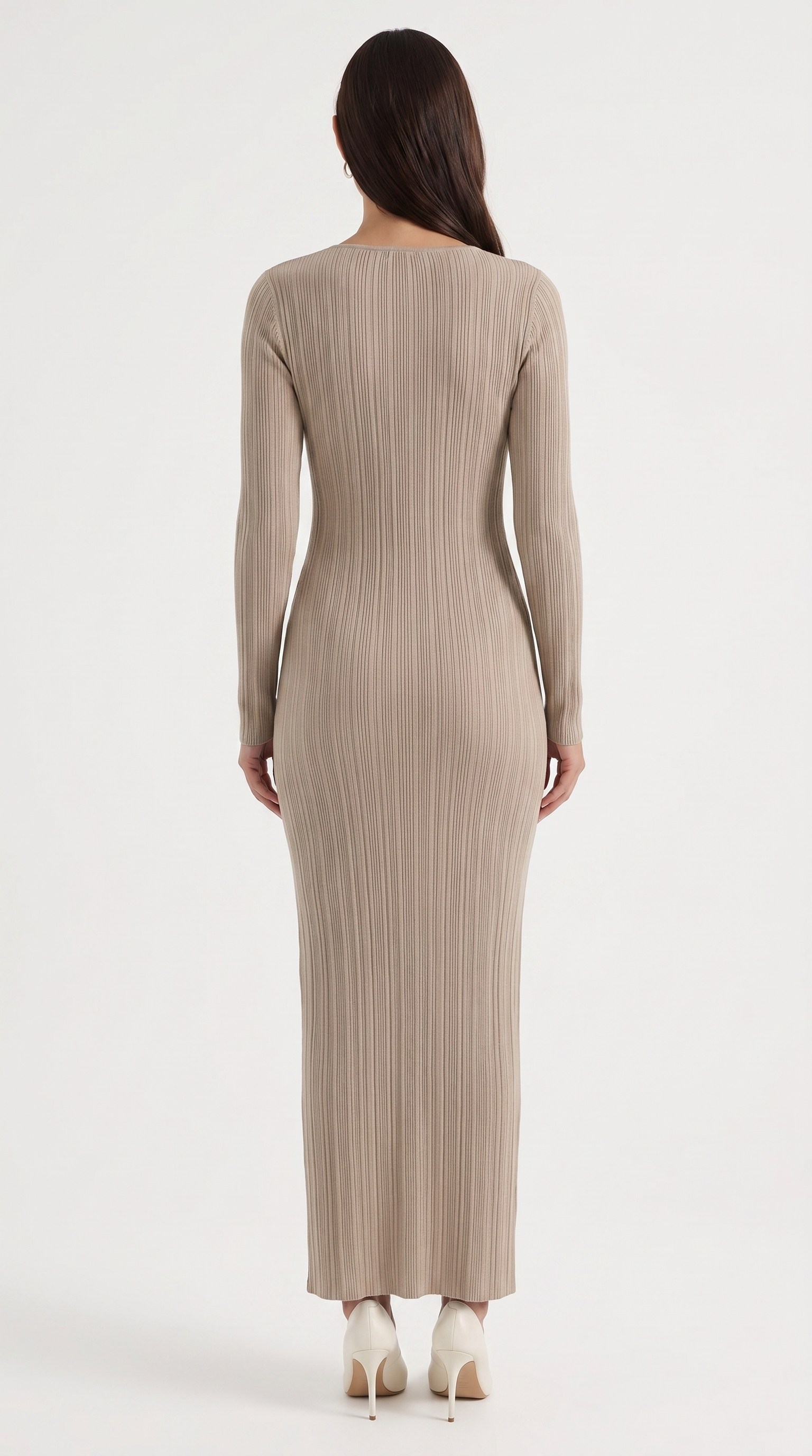 Tamsin Maxi-Strickkleid