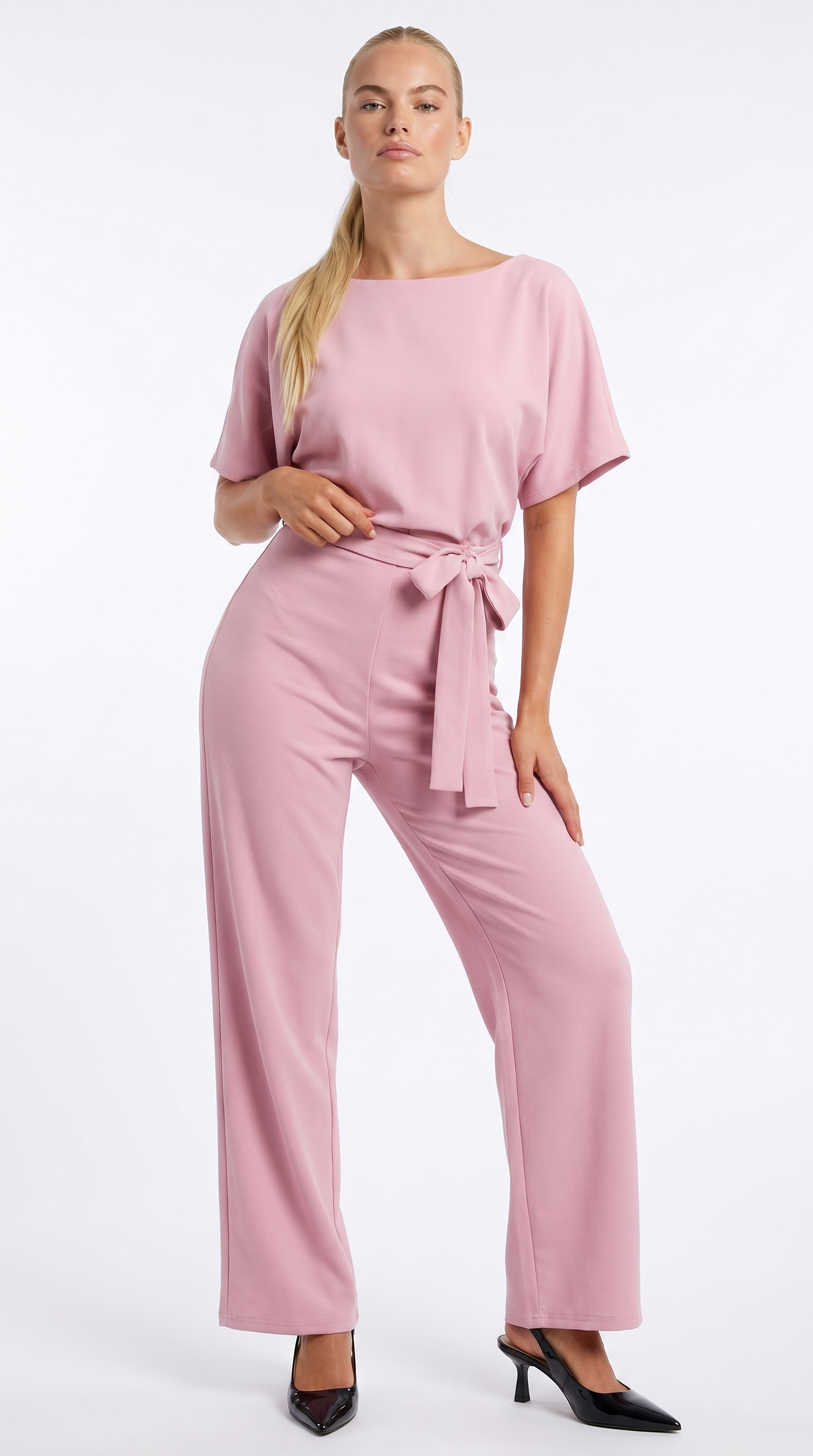 Madeline Jumpsuit mit Gürtel