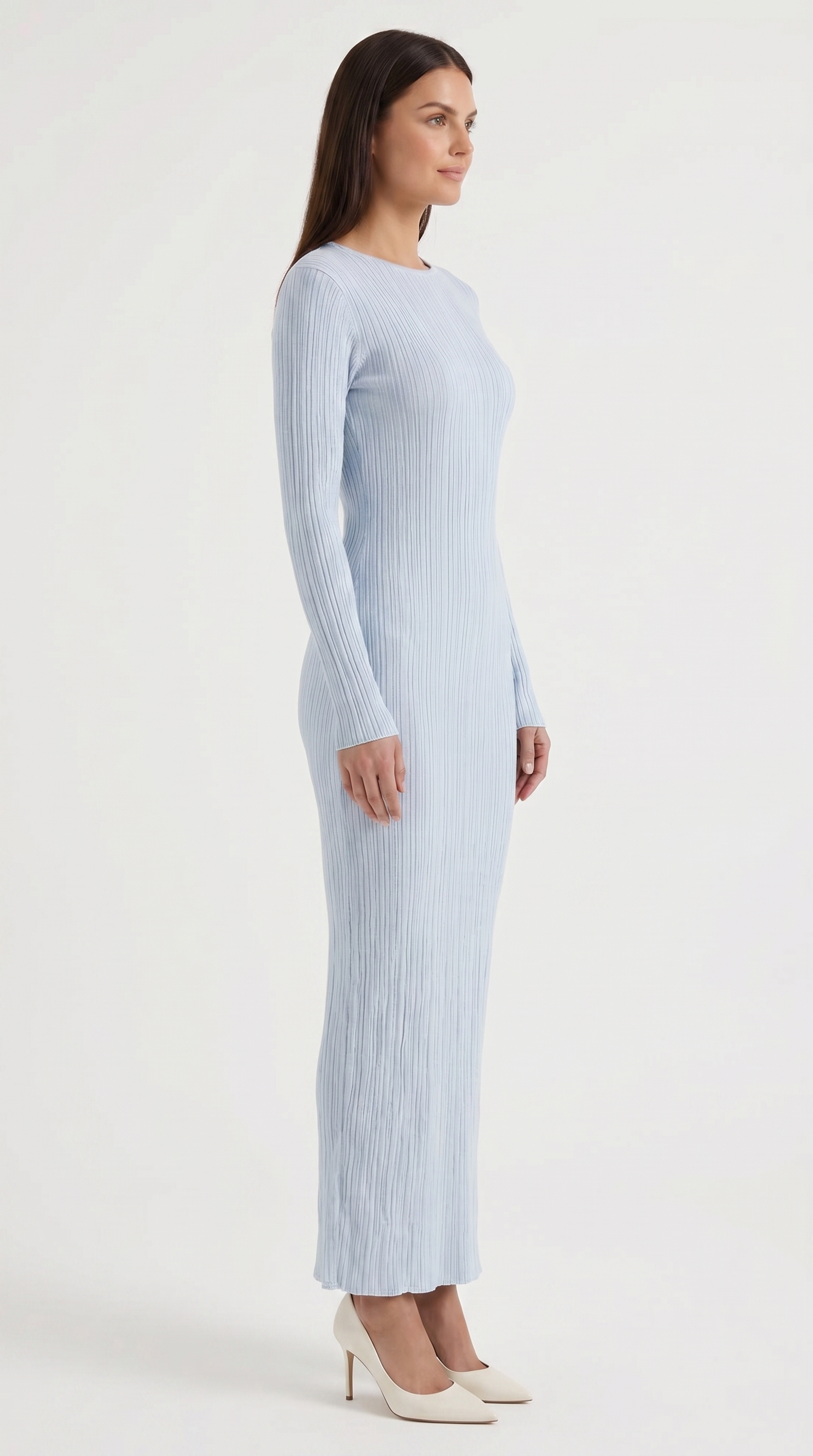 Tamsin Maxi-Strickkleid