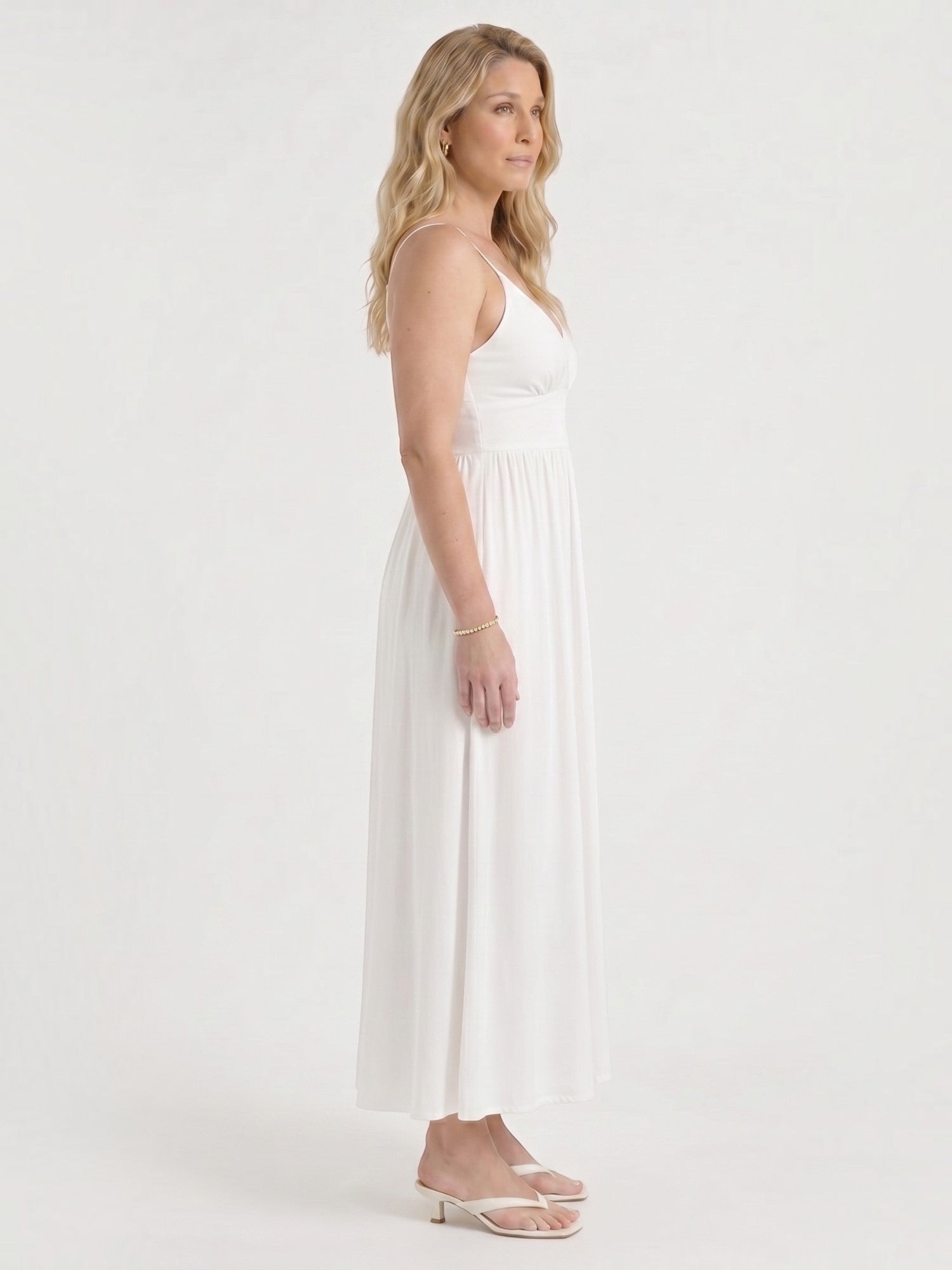 Monica Maxikleid mit Neckholder-Ausschnitt