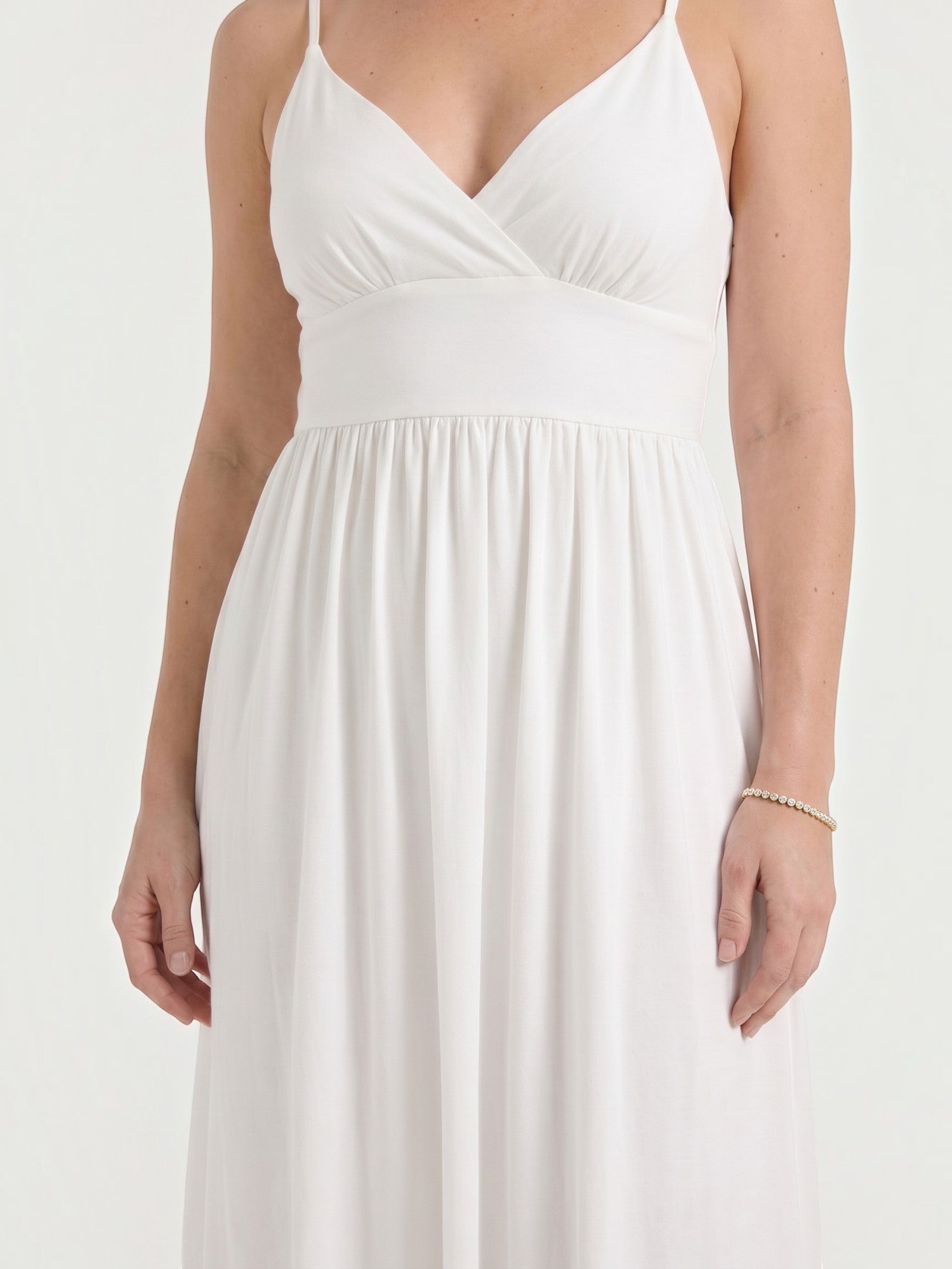 Monica Maxikleid mit Neckholder-Ausschnitt