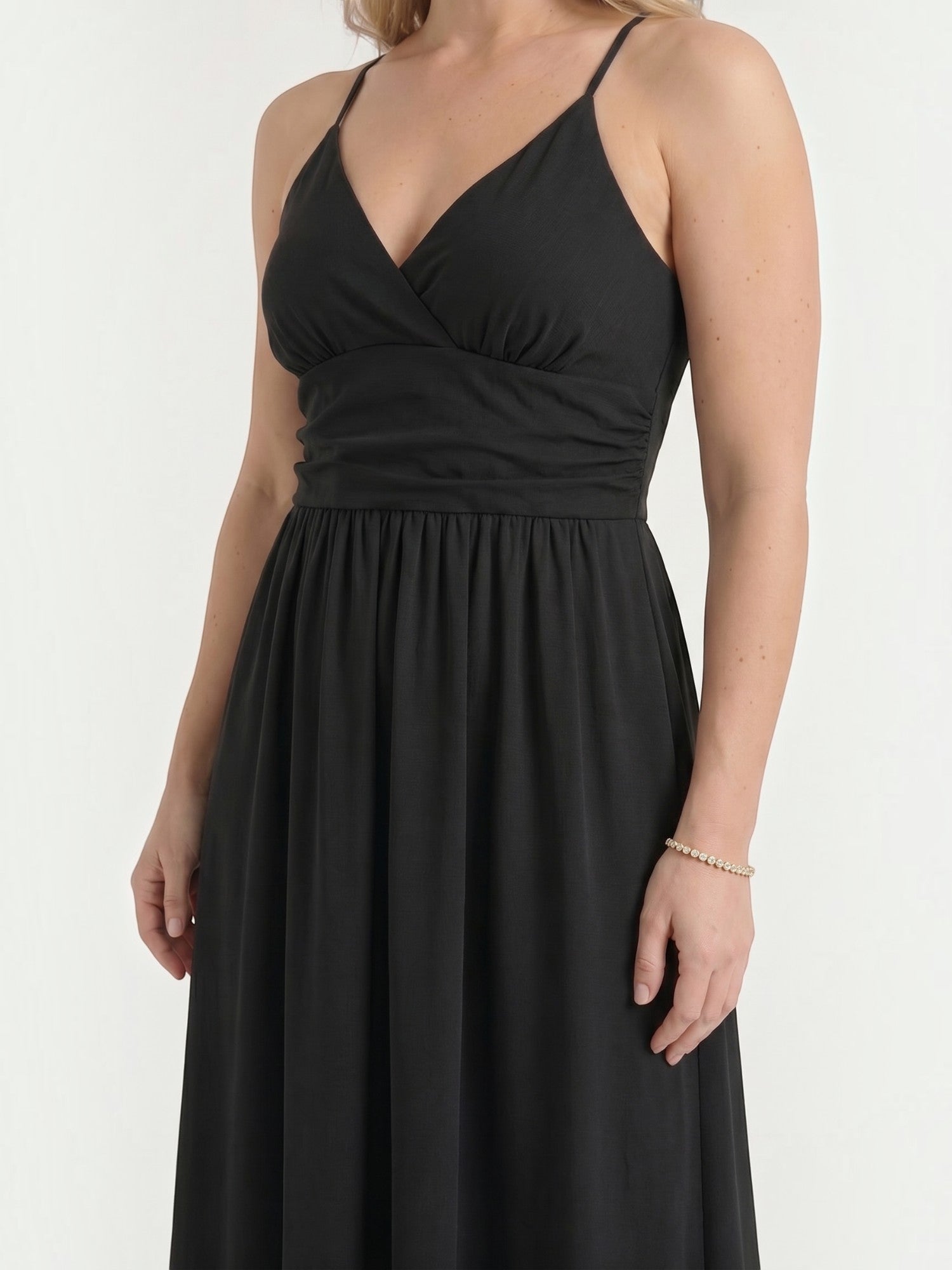 Monica Maxikleid mit Neckholder-Ausschnitt