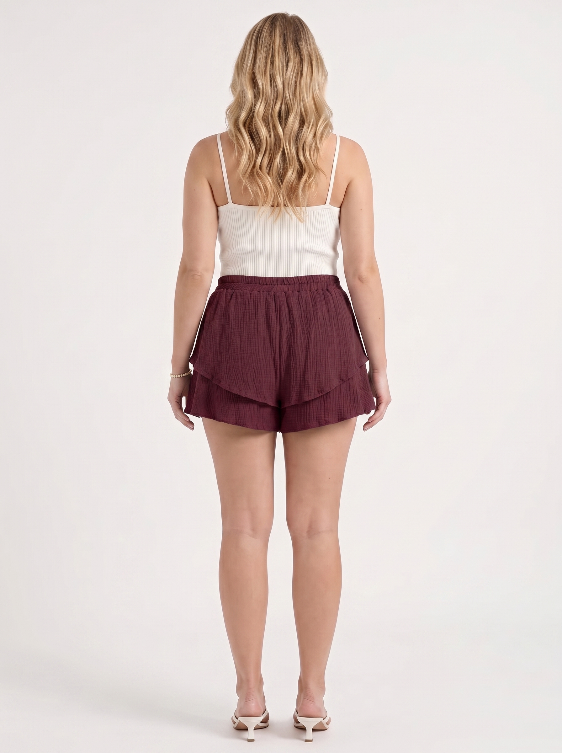 Piper Shorts im Volant-Look
