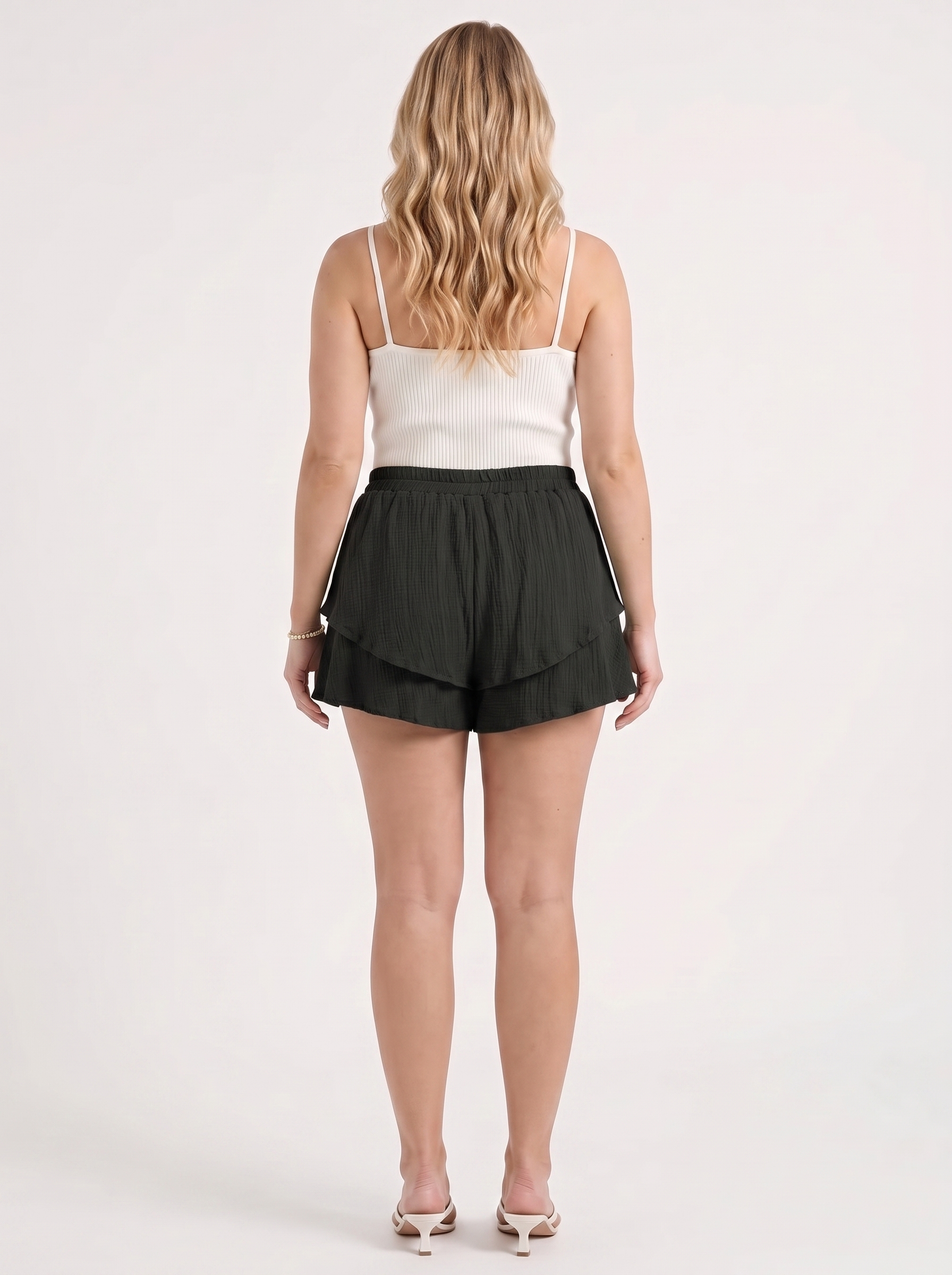 Piper Shorts im Volant-Look