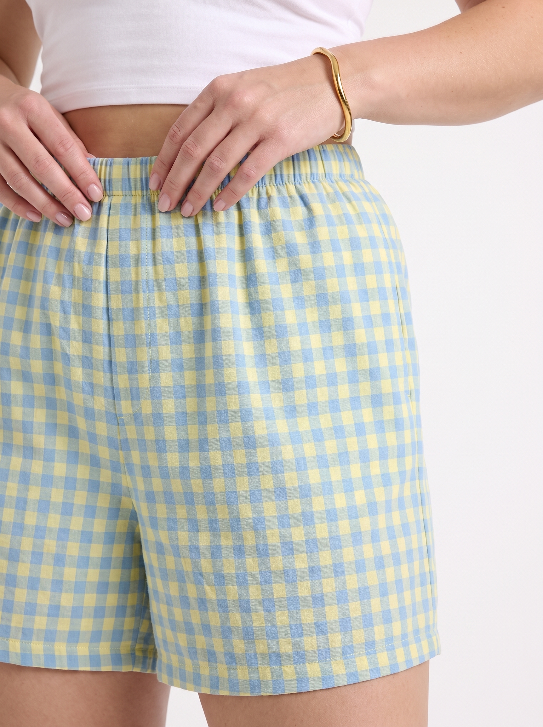 Harper Shorts im Vichy-Karo