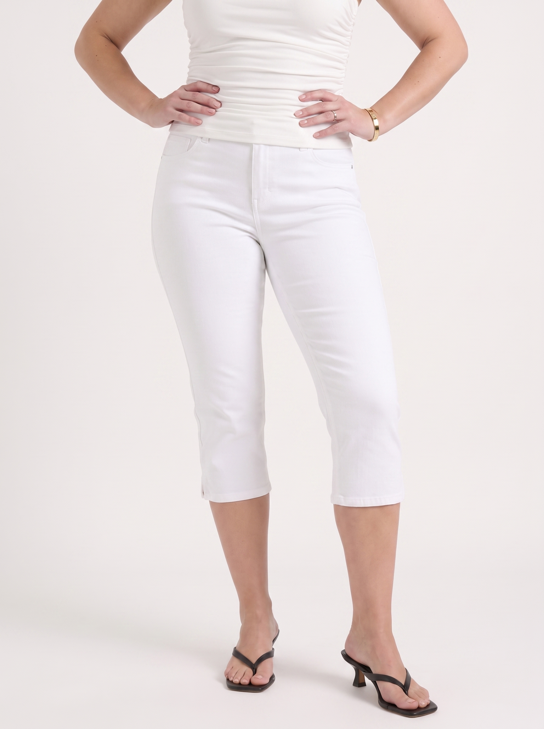 Krystal Caprihose Slim Fit