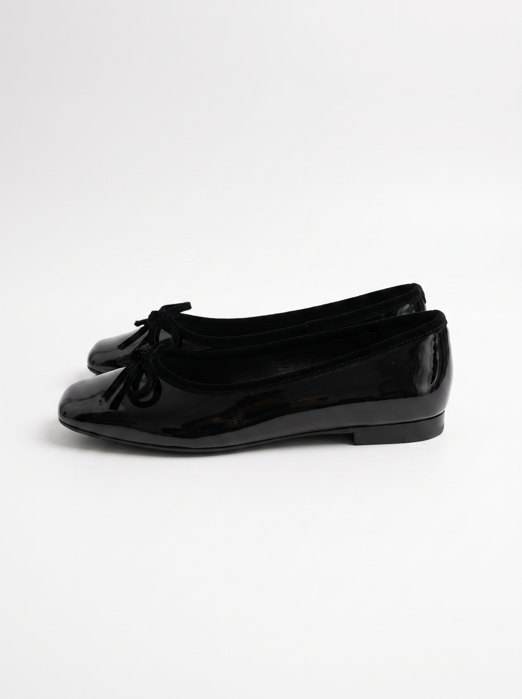 Brandy Ballerinas in Lackoptik