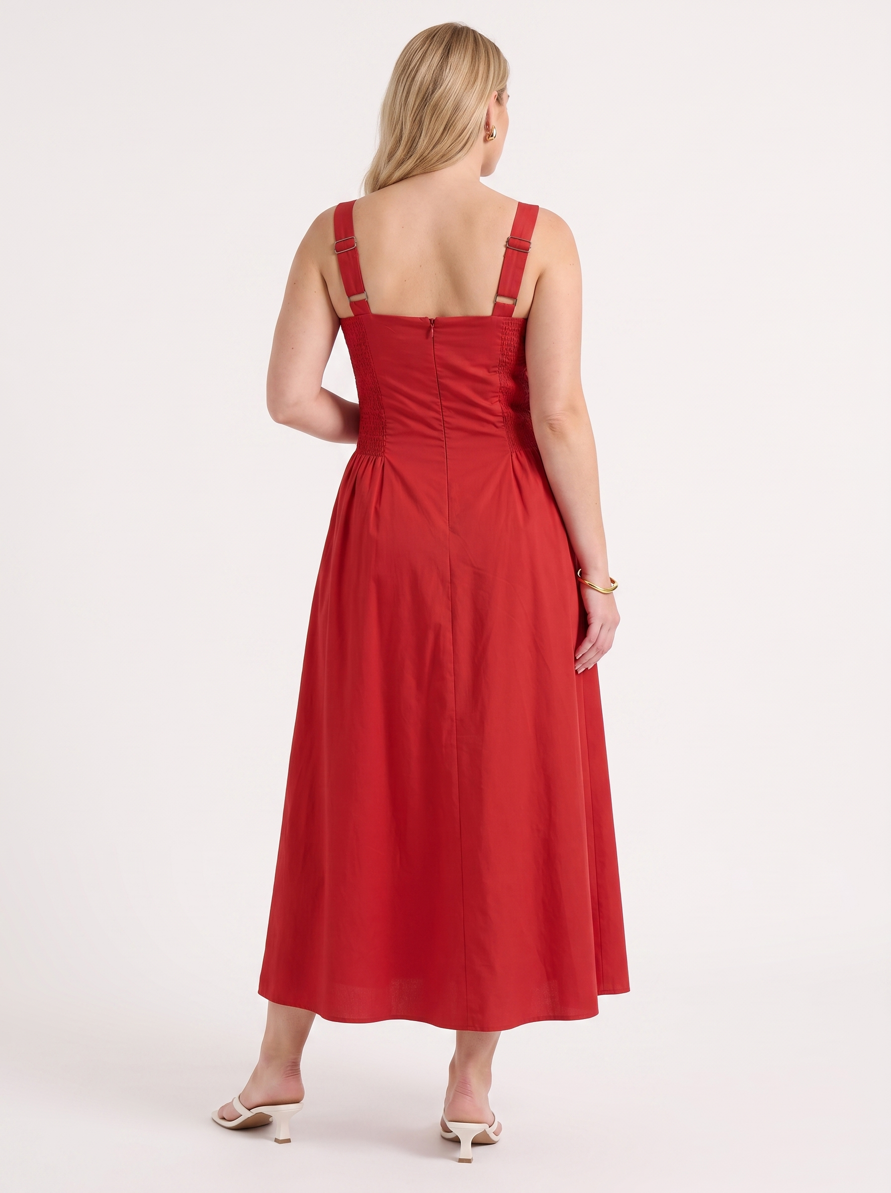 Delilah Midikleid mit Blumenmuster