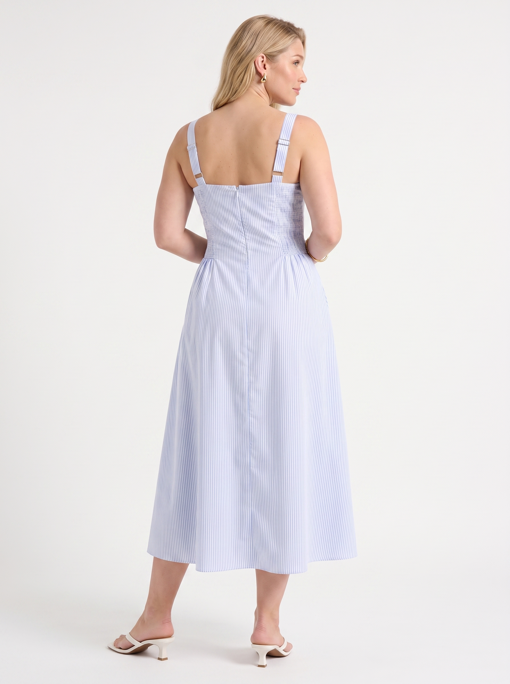 Delilah Midikleid mit Blumenmuster