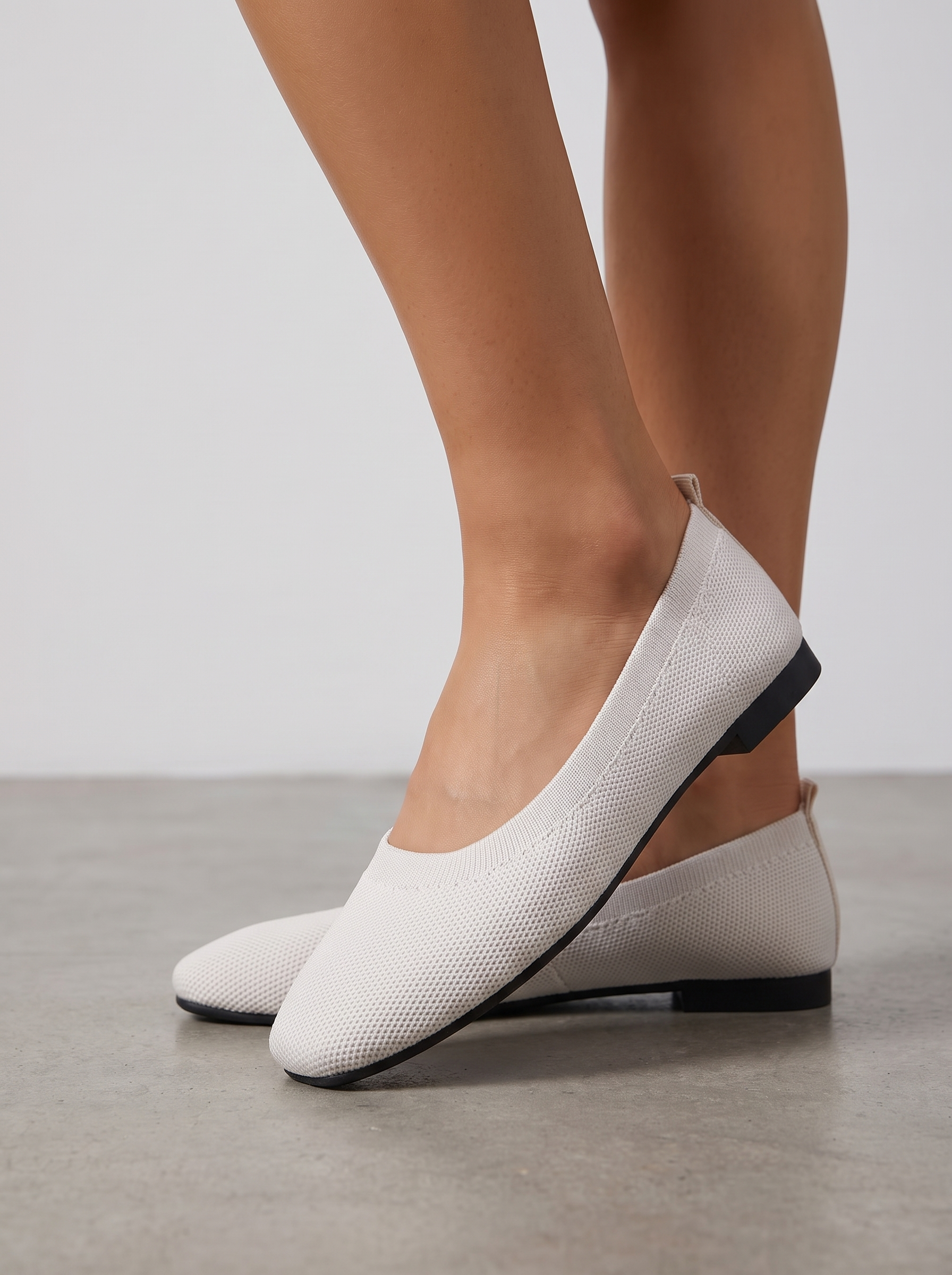 Lita Ballerinas in Strickoptik