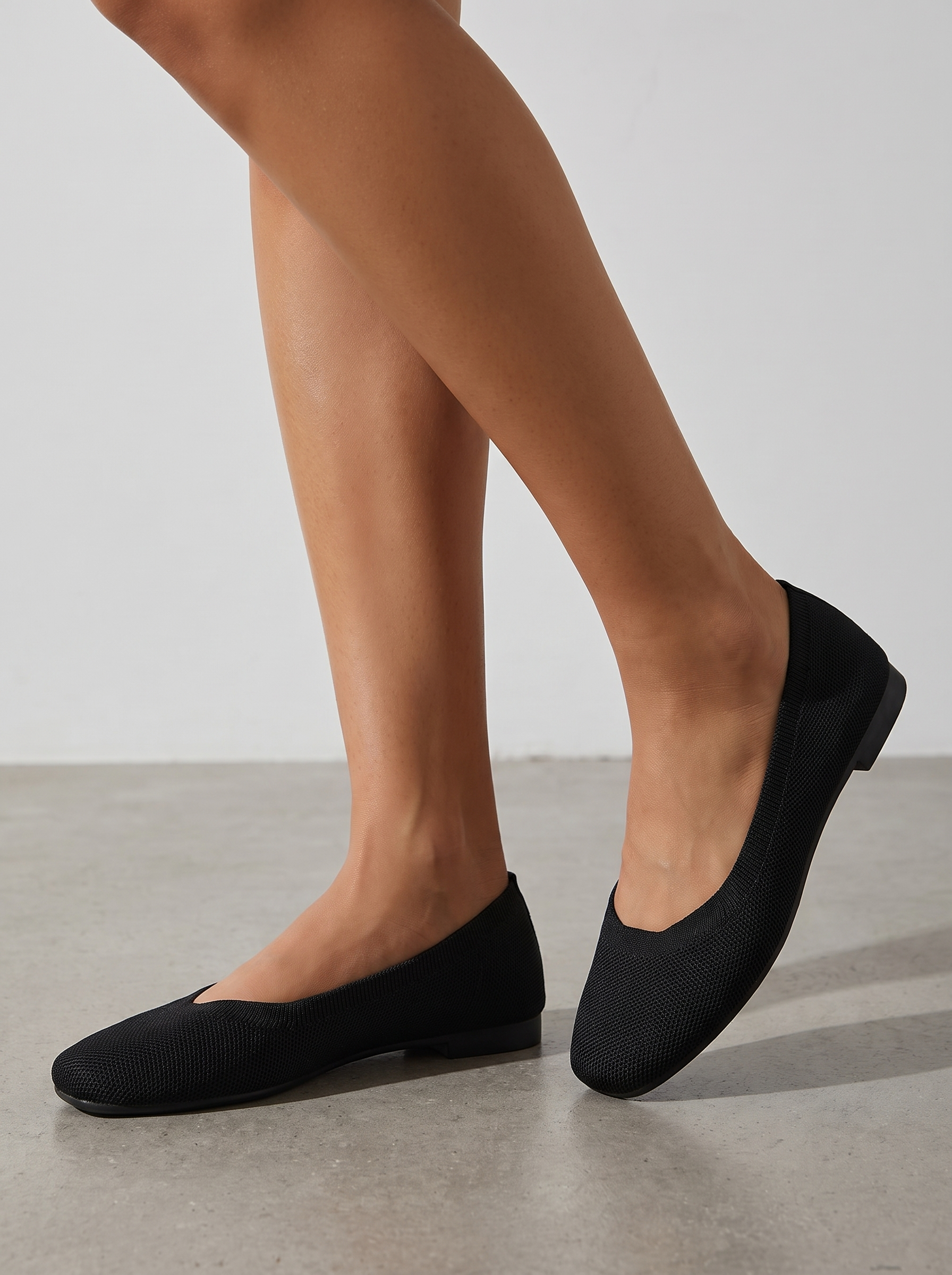 Lita Ballerinas in Strickoptik