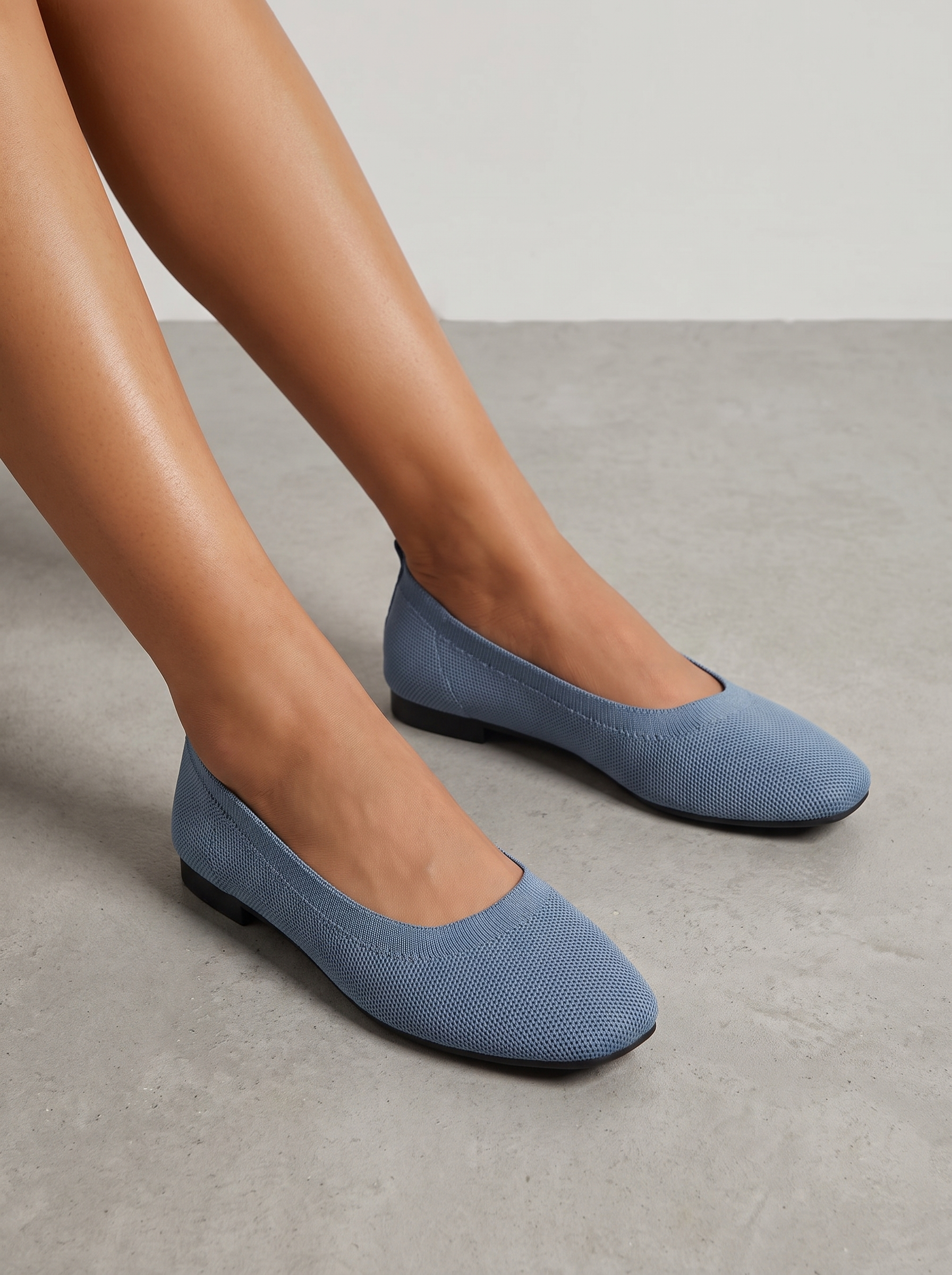 Lita Ballerinas in Strickoptik