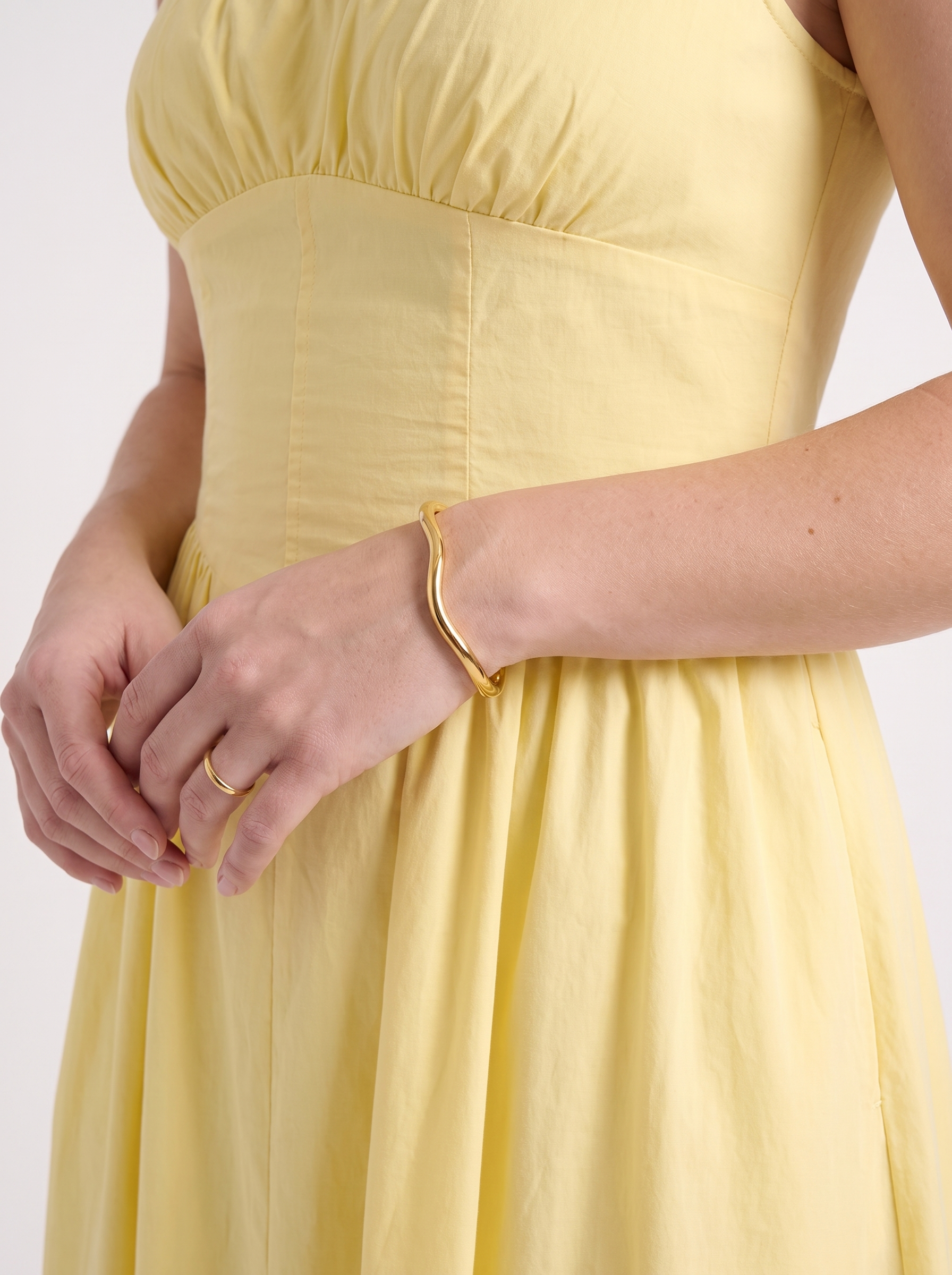 Delilah Midikleid mit Blumenmuster