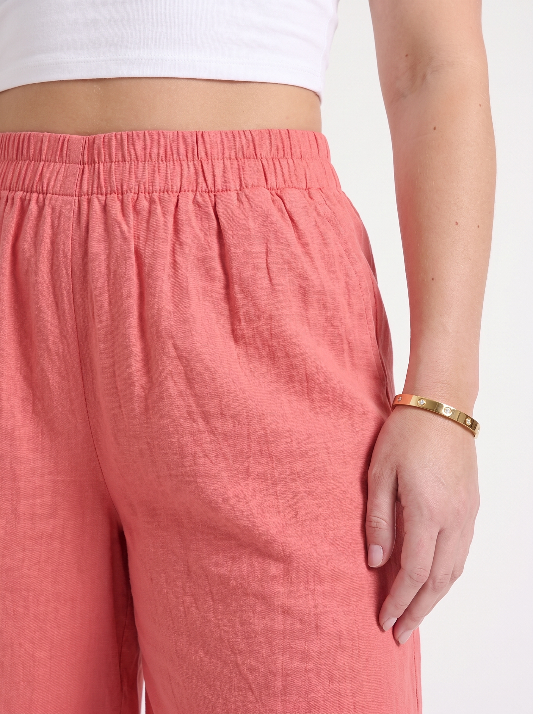 Thessa Bermudashorts mit elastischem Bund