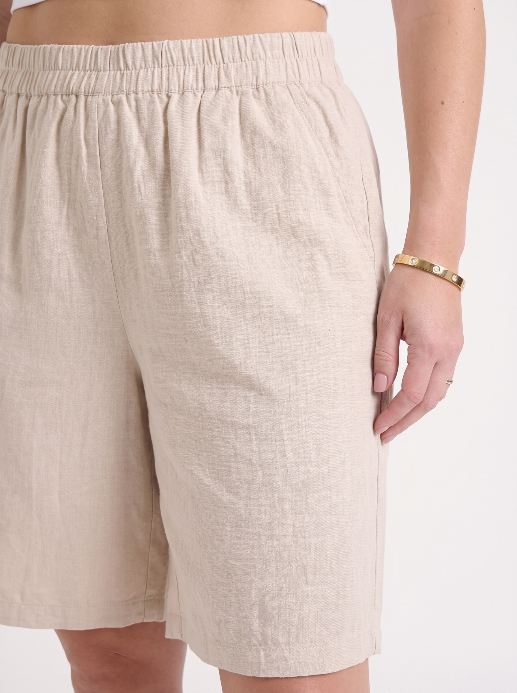 Thessa Bermudashorts mit elastischem Bund