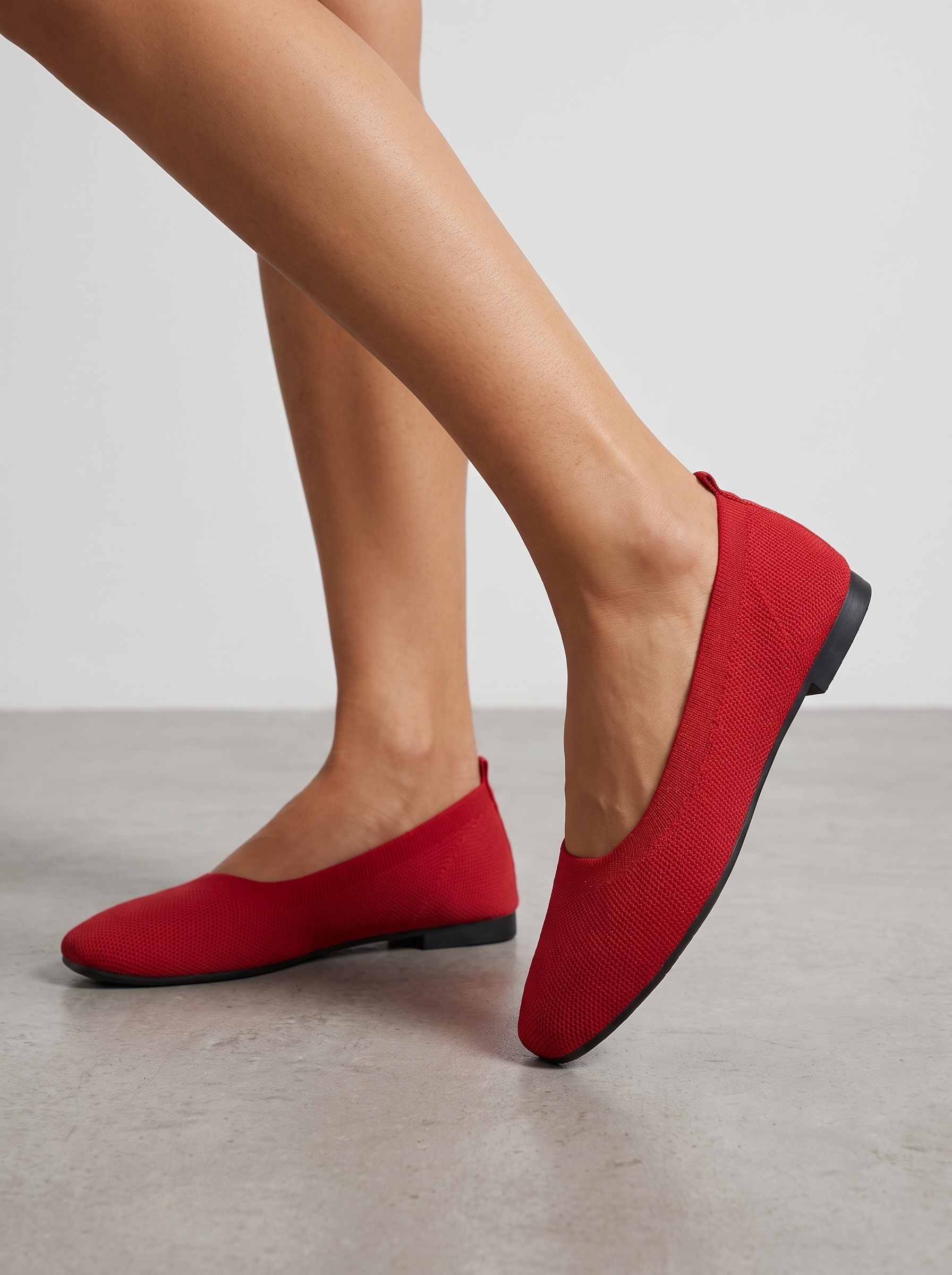Lita Ballerinas in Strickoptik