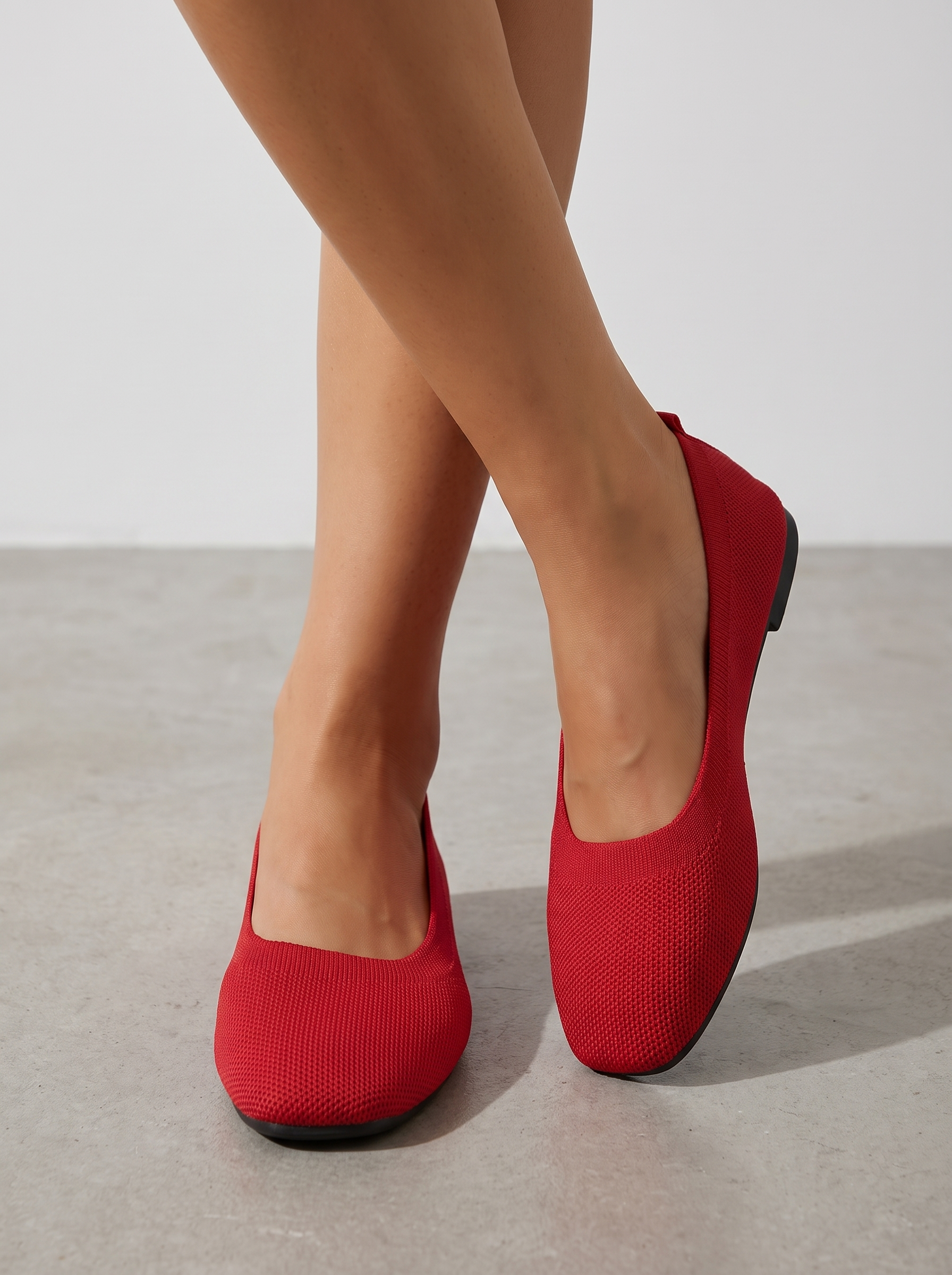 Lita Ballerinas in Strickoptik