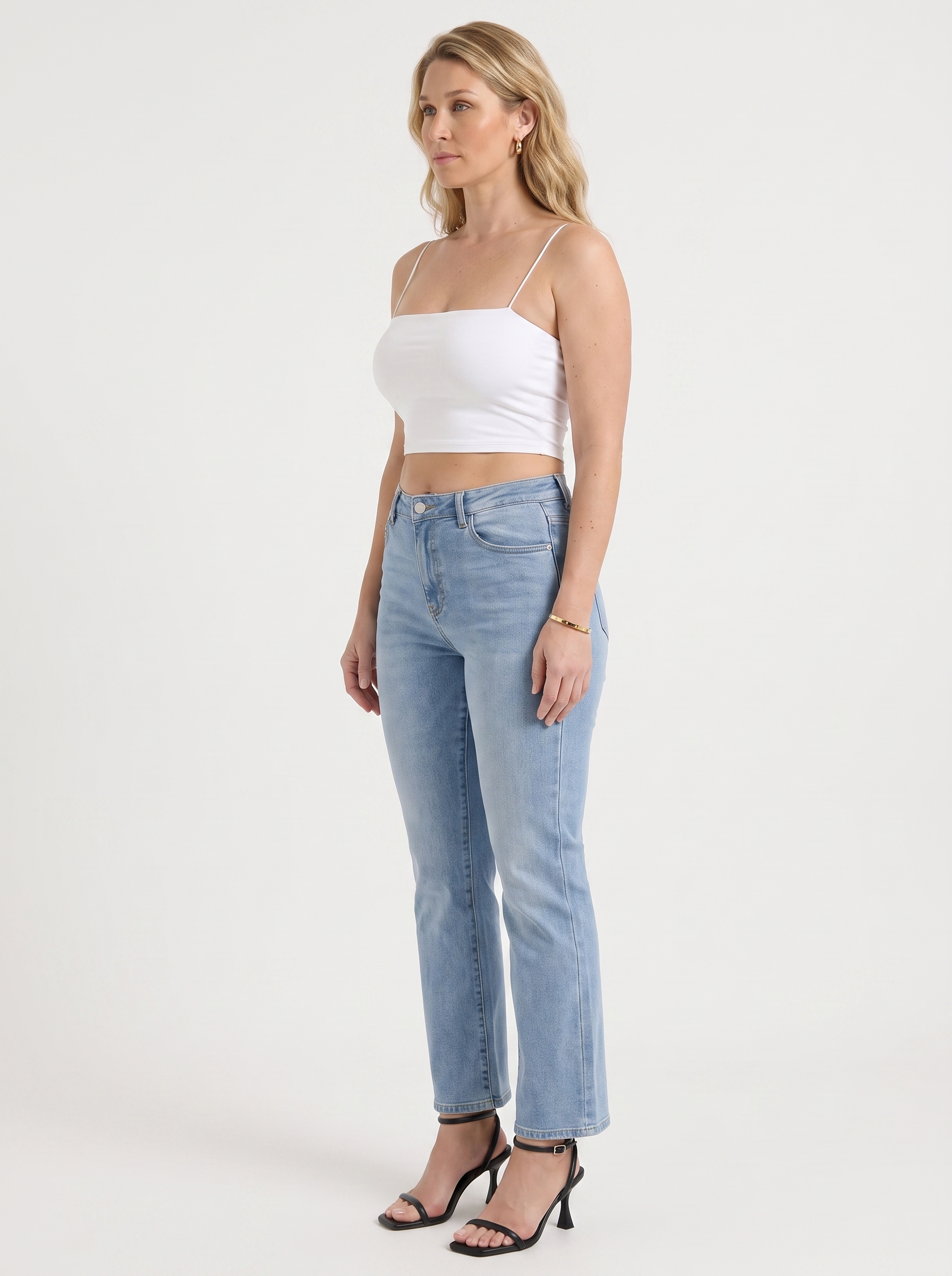Hermione Spaghettiträger Crop Top