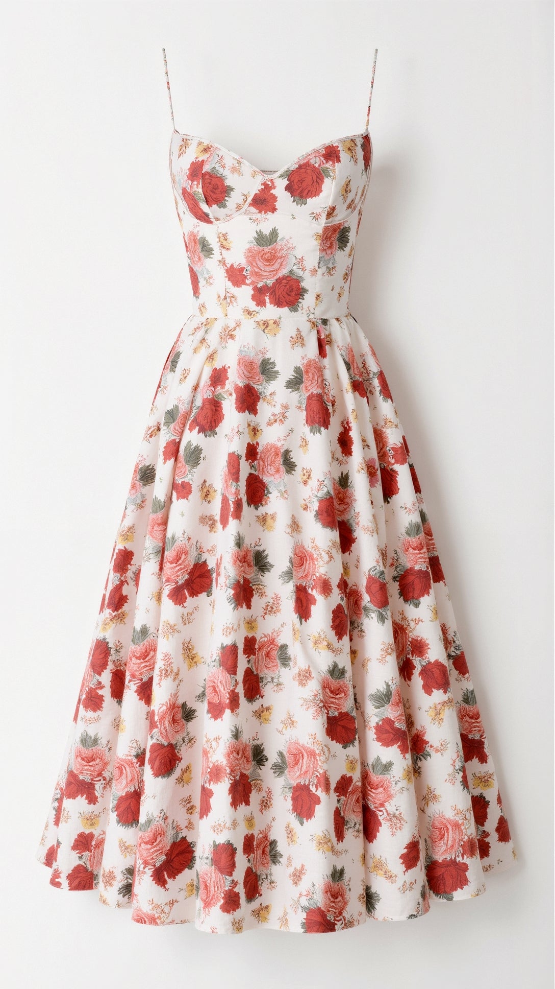 Isolde Tüll-Midikleid