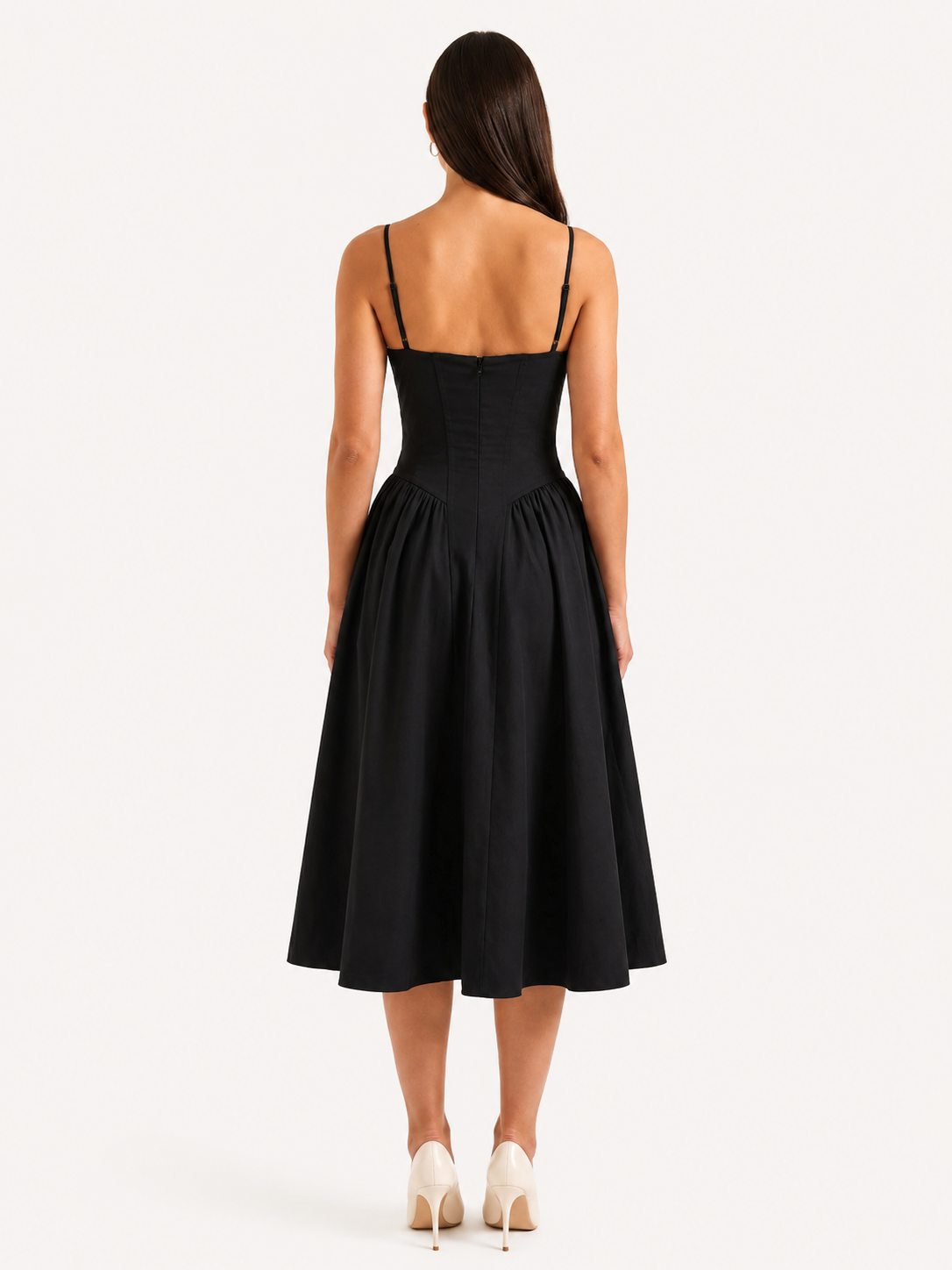 Lisa Korsett-Midikleid