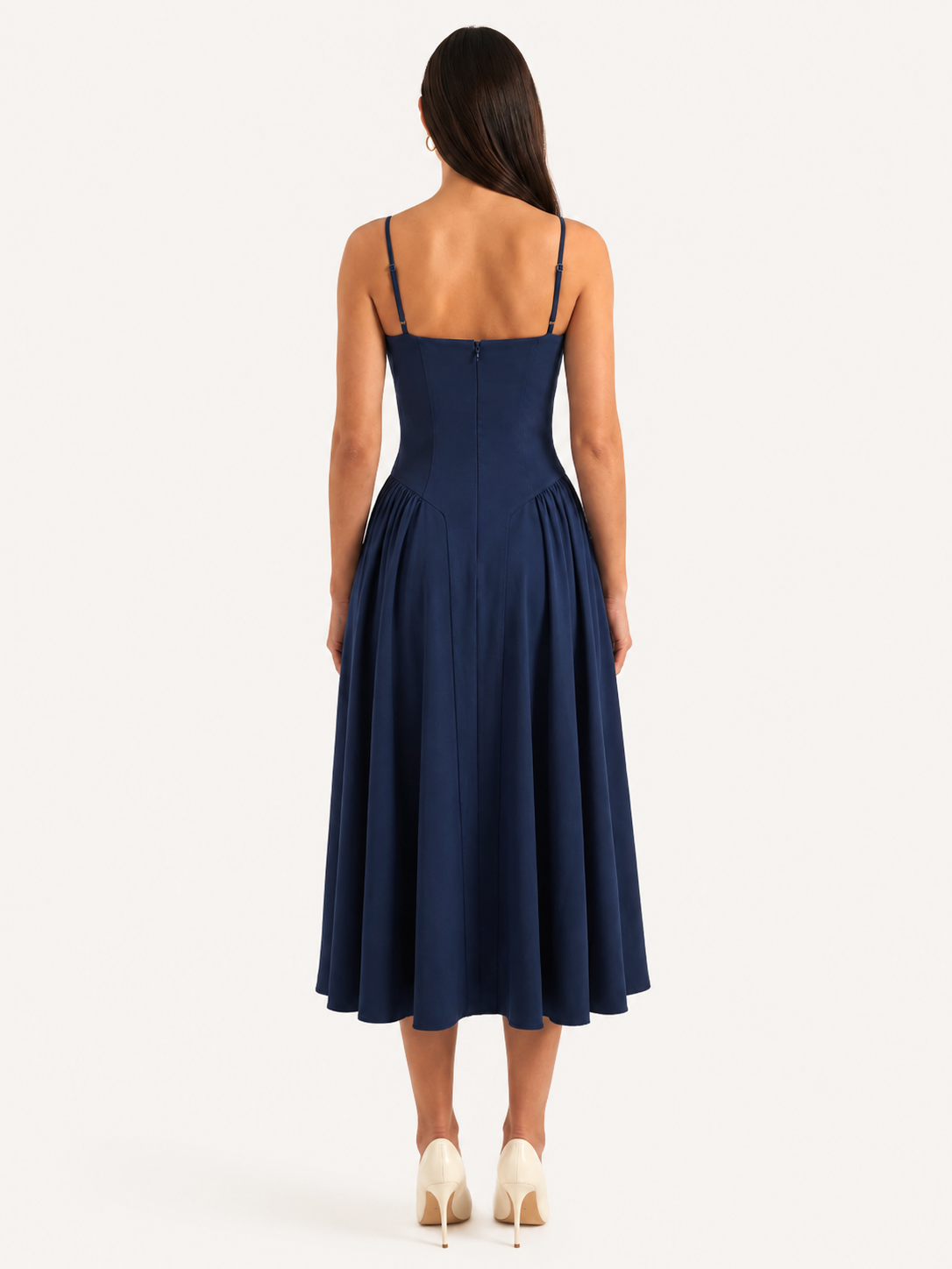 Lisa Korsett-Midikleid