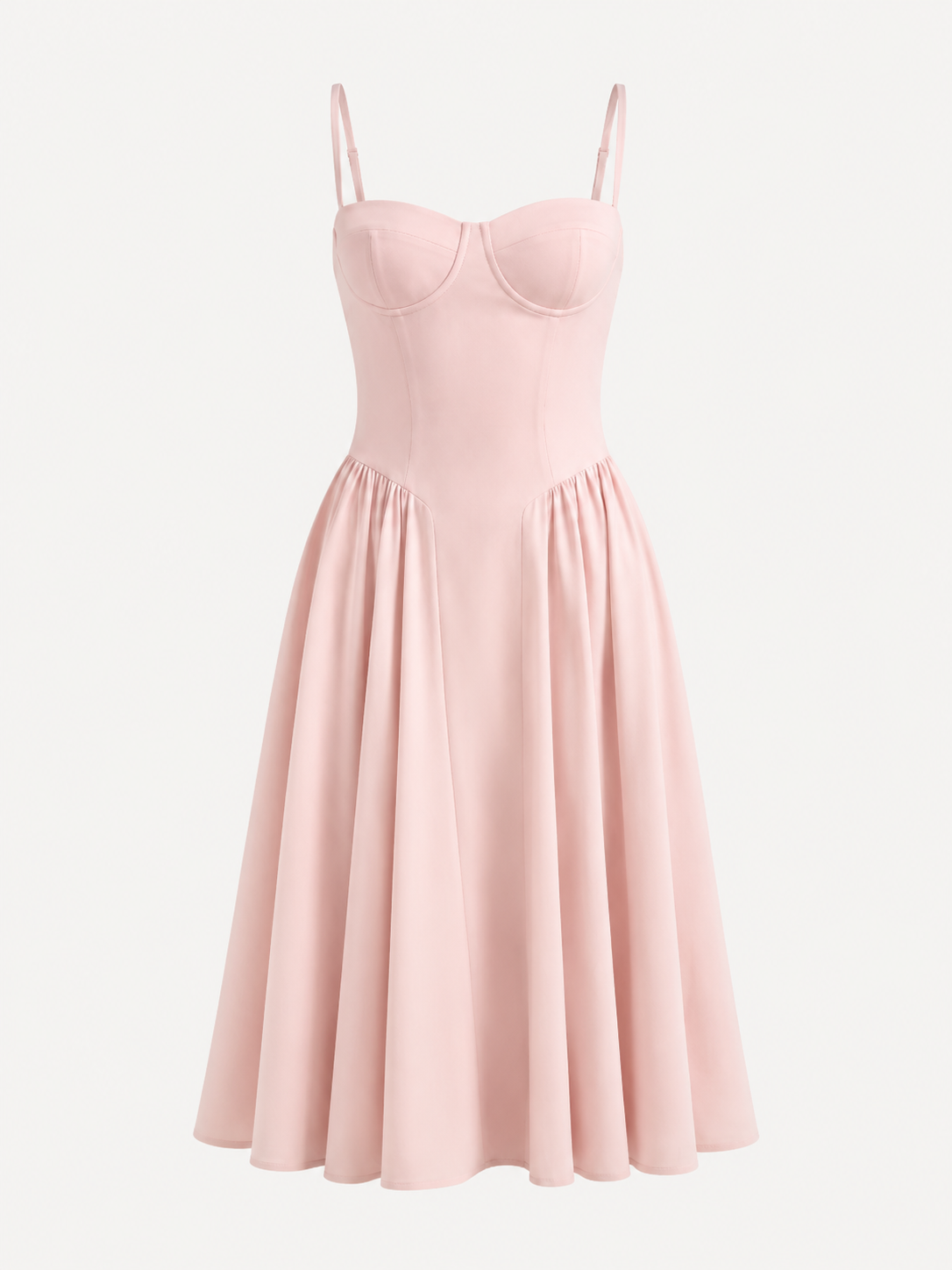 Lisa Korsett-Midikleid