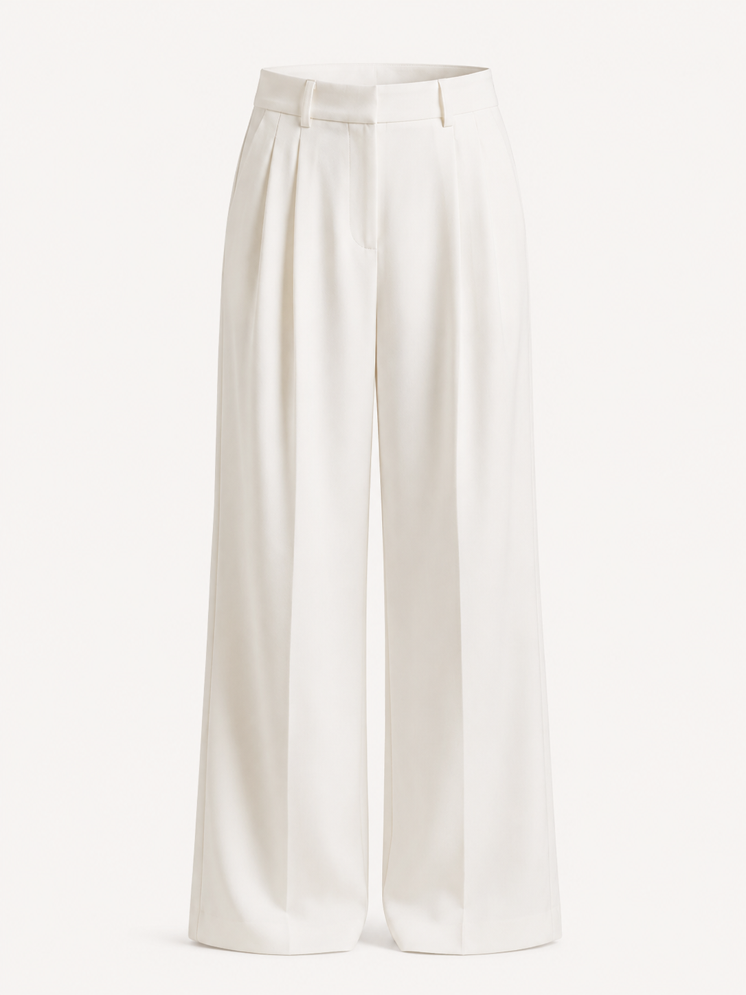 Tes Stoffhose mit hohem Bund