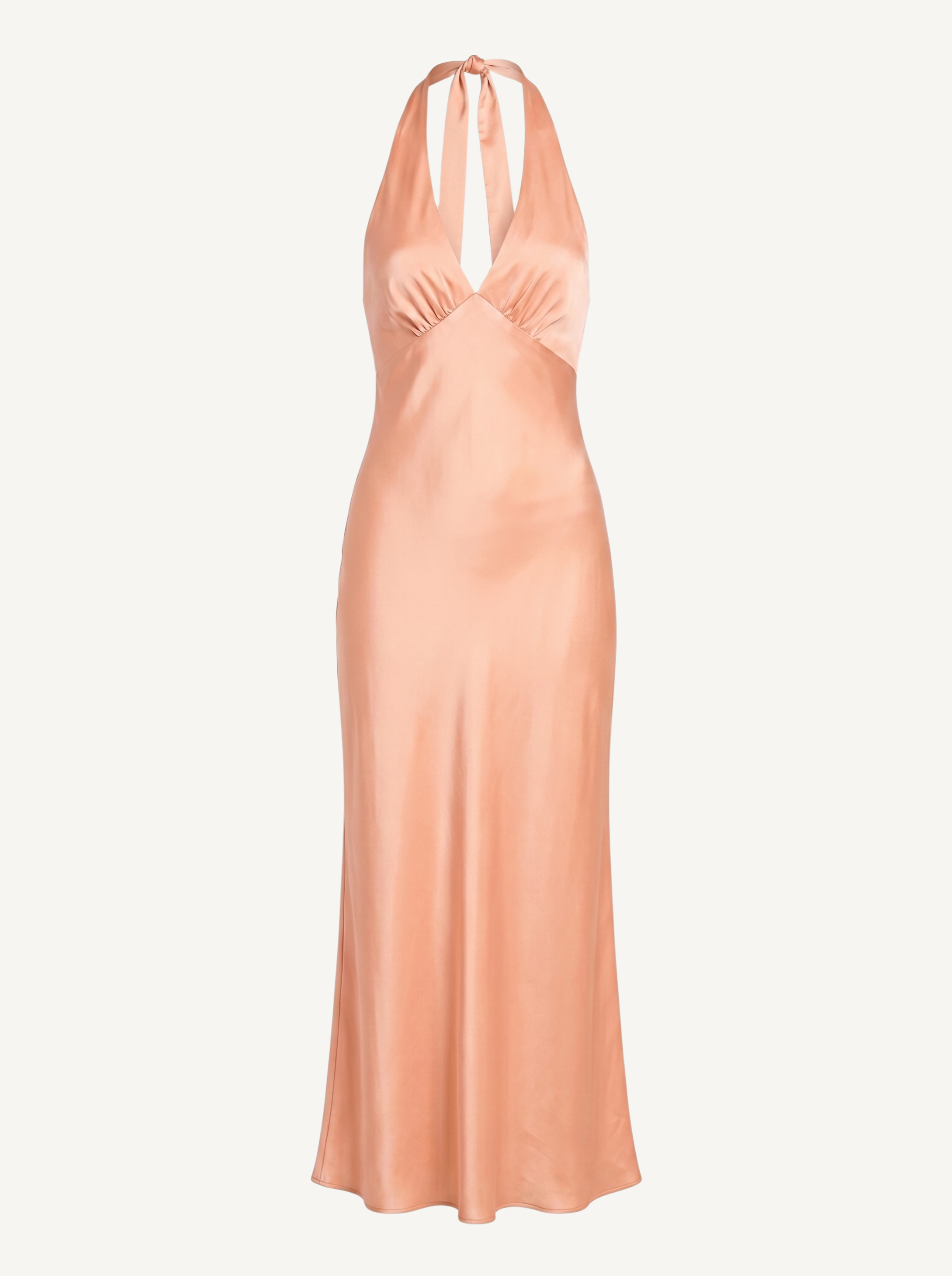 Essie Maxikleid Neckholder mit V-Ausschnitt