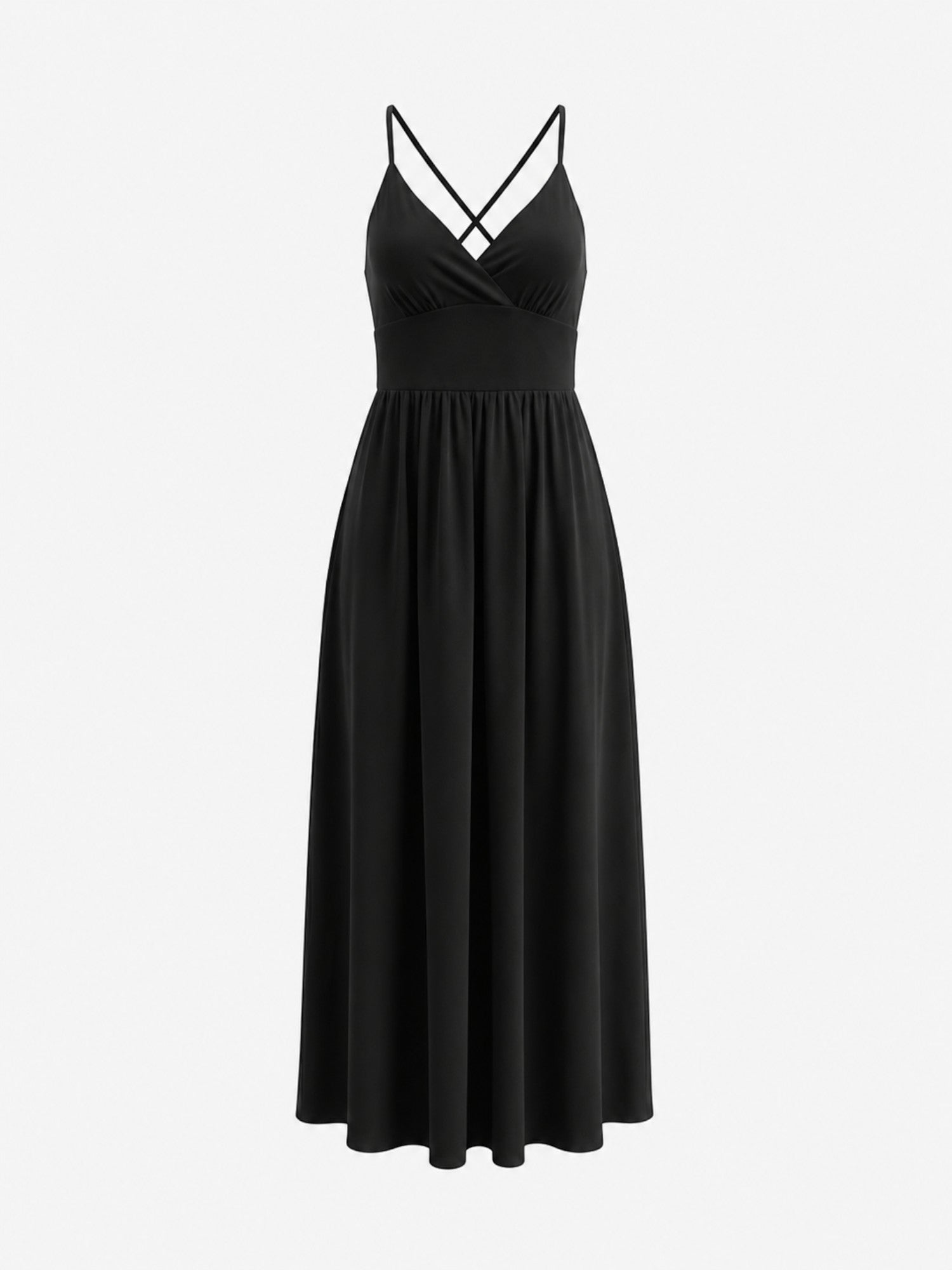 Monica Maxikleid mit Neckholder-Ausschnitt