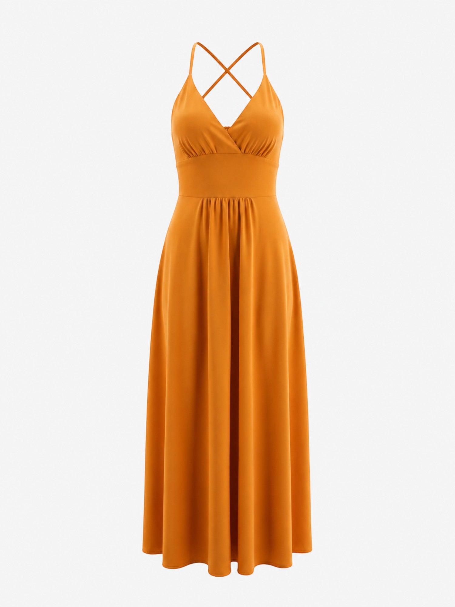 Monica Maxikleid mit Neckholder-Ausschnitt