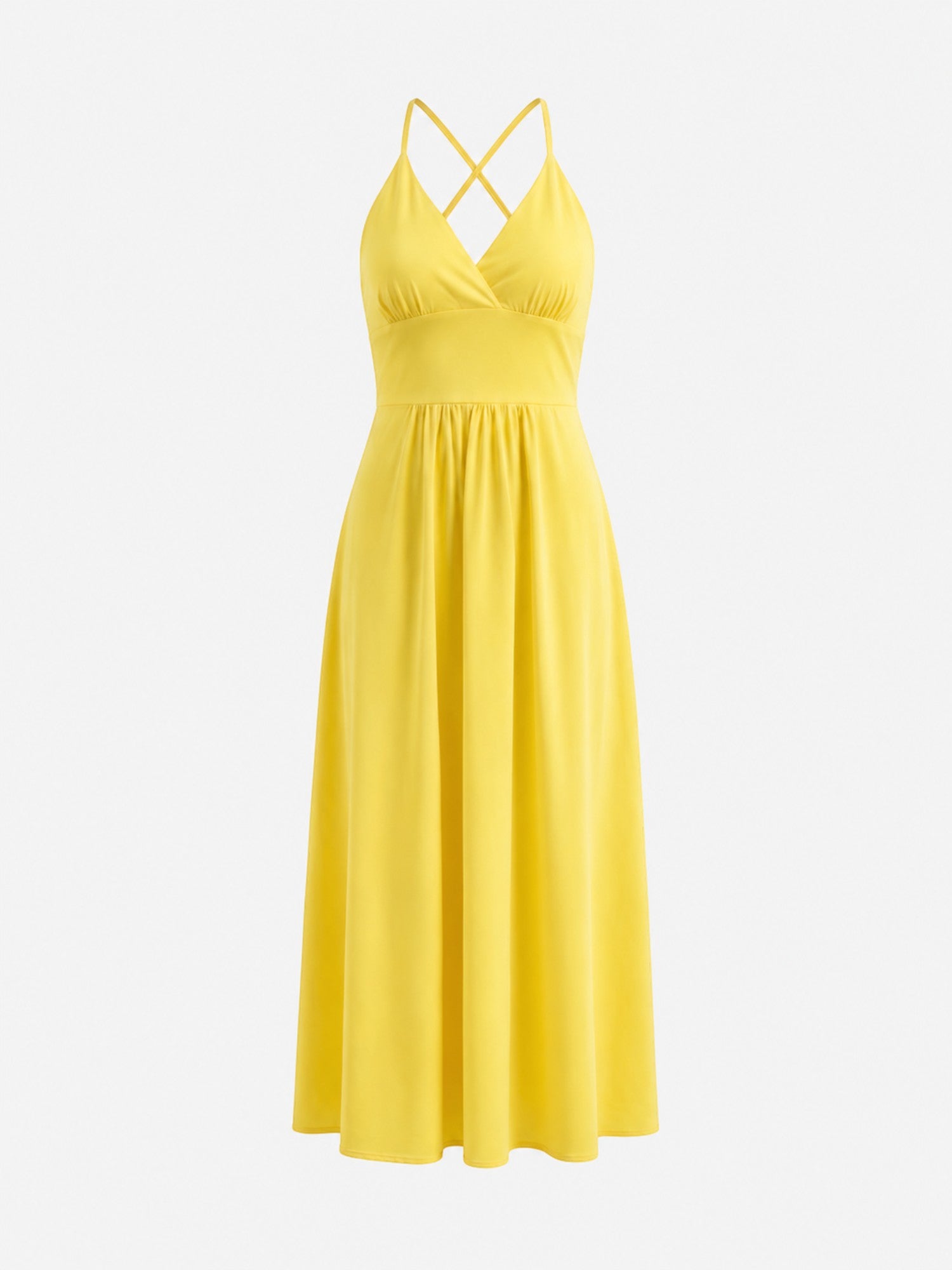 Monica Maxikleid mit Neckholder-Ausschnitt