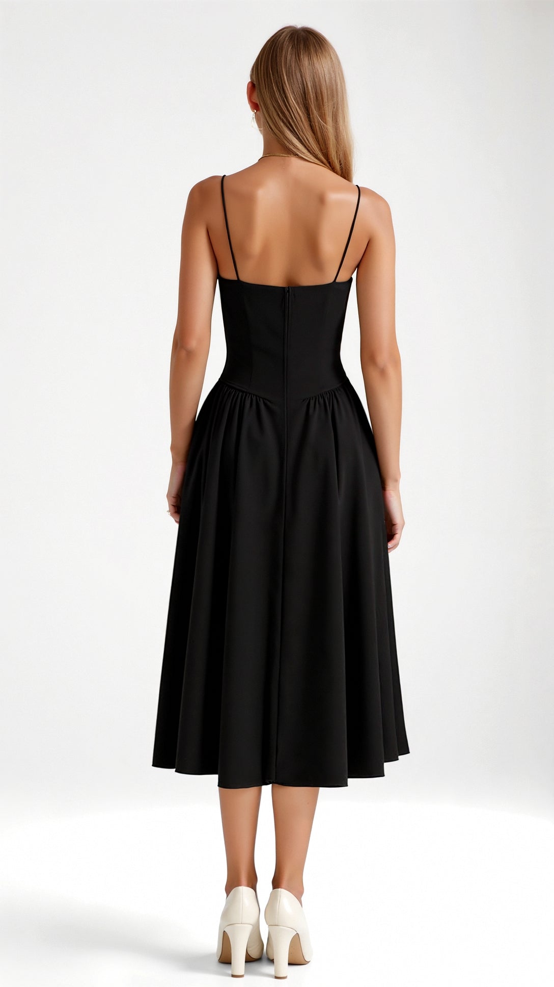 Odette Korsett-Midikleid