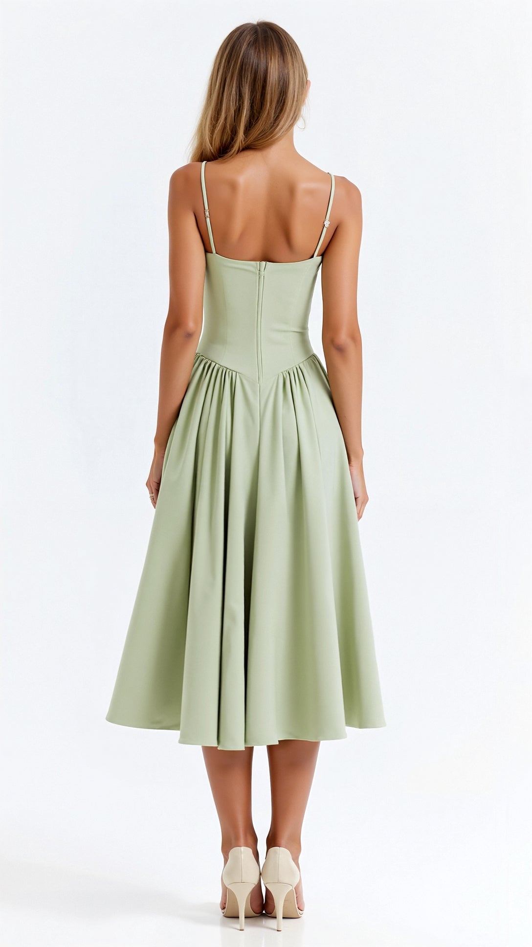 Odette Korsett-Midikleid